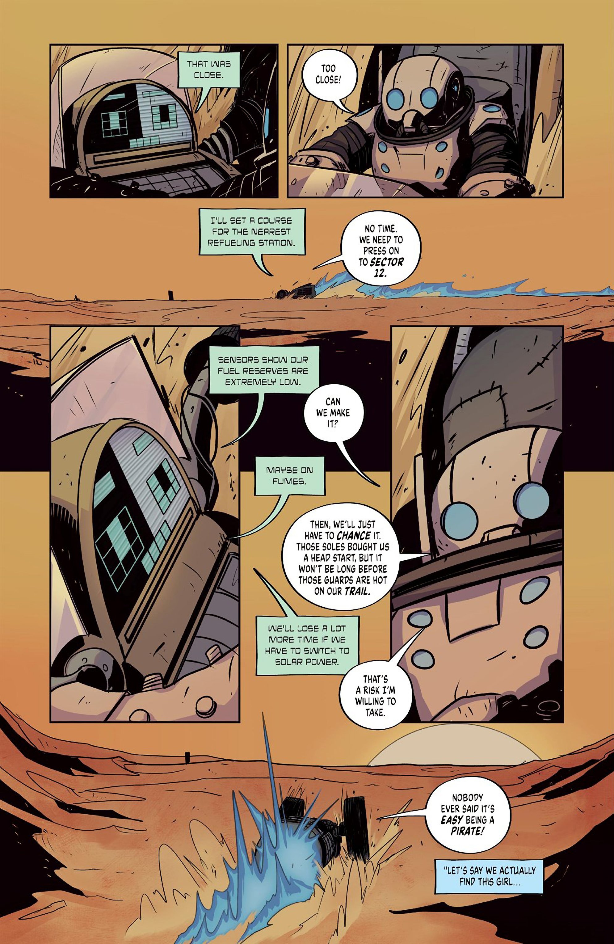 Read online Dust comic -  Issue #1 - 8