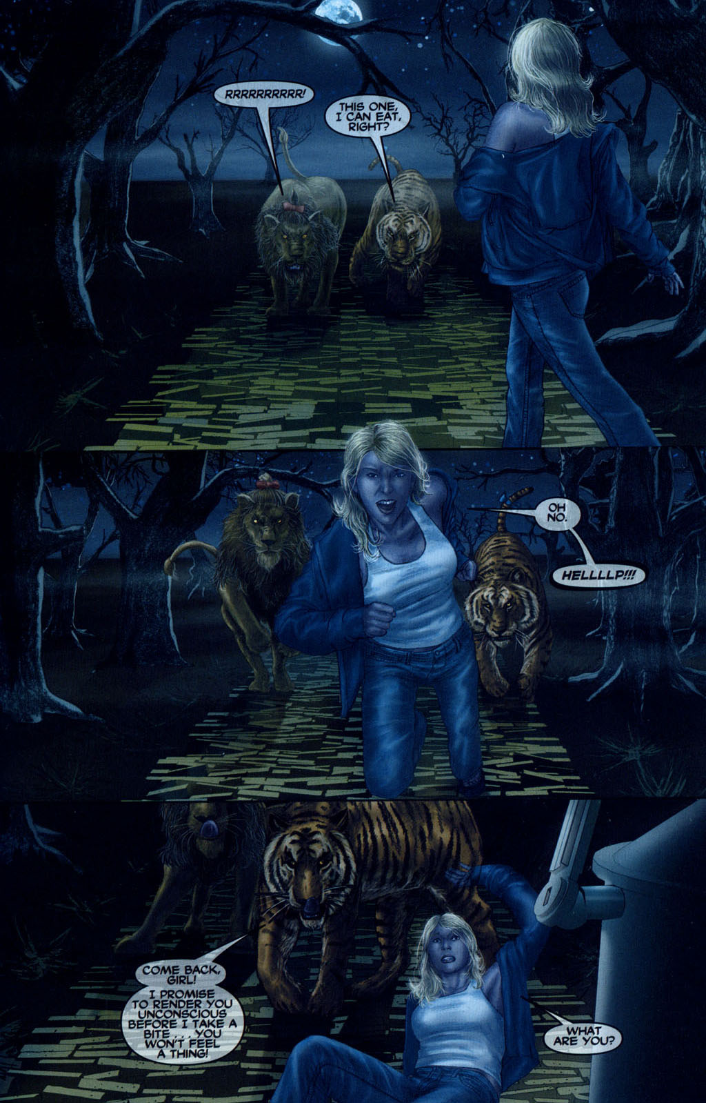 Read online The Oz/Wonderland Chronicles comic -  Issue #1 - 27