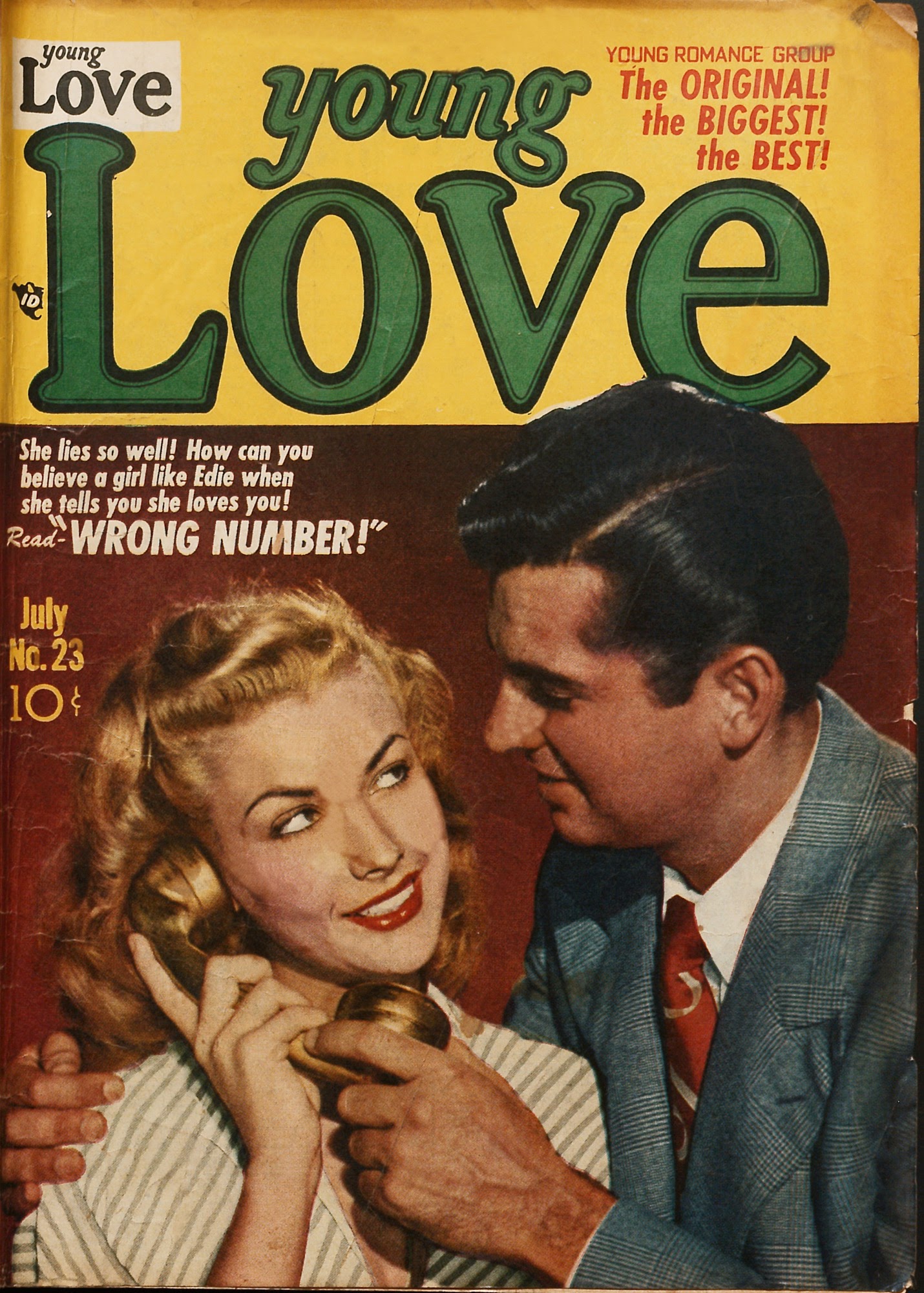 Read online Young Love (1949) comic -  Issue #23 - 1