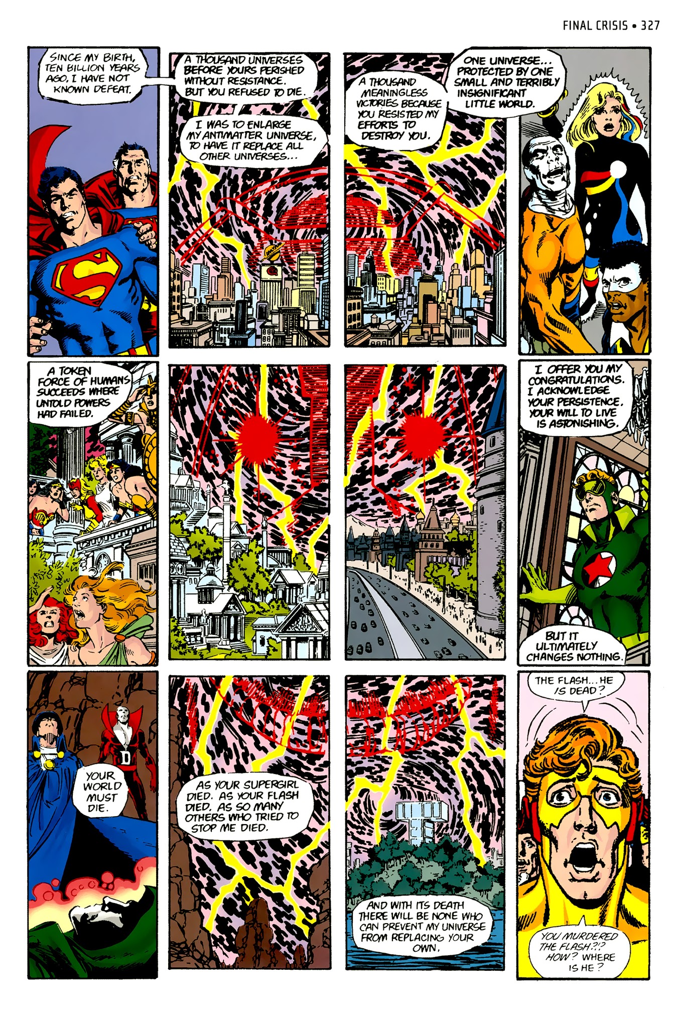 Read online Crisis on Infinite Earths (1985) comic -  Issue # _Absolute Edition 2 - 128