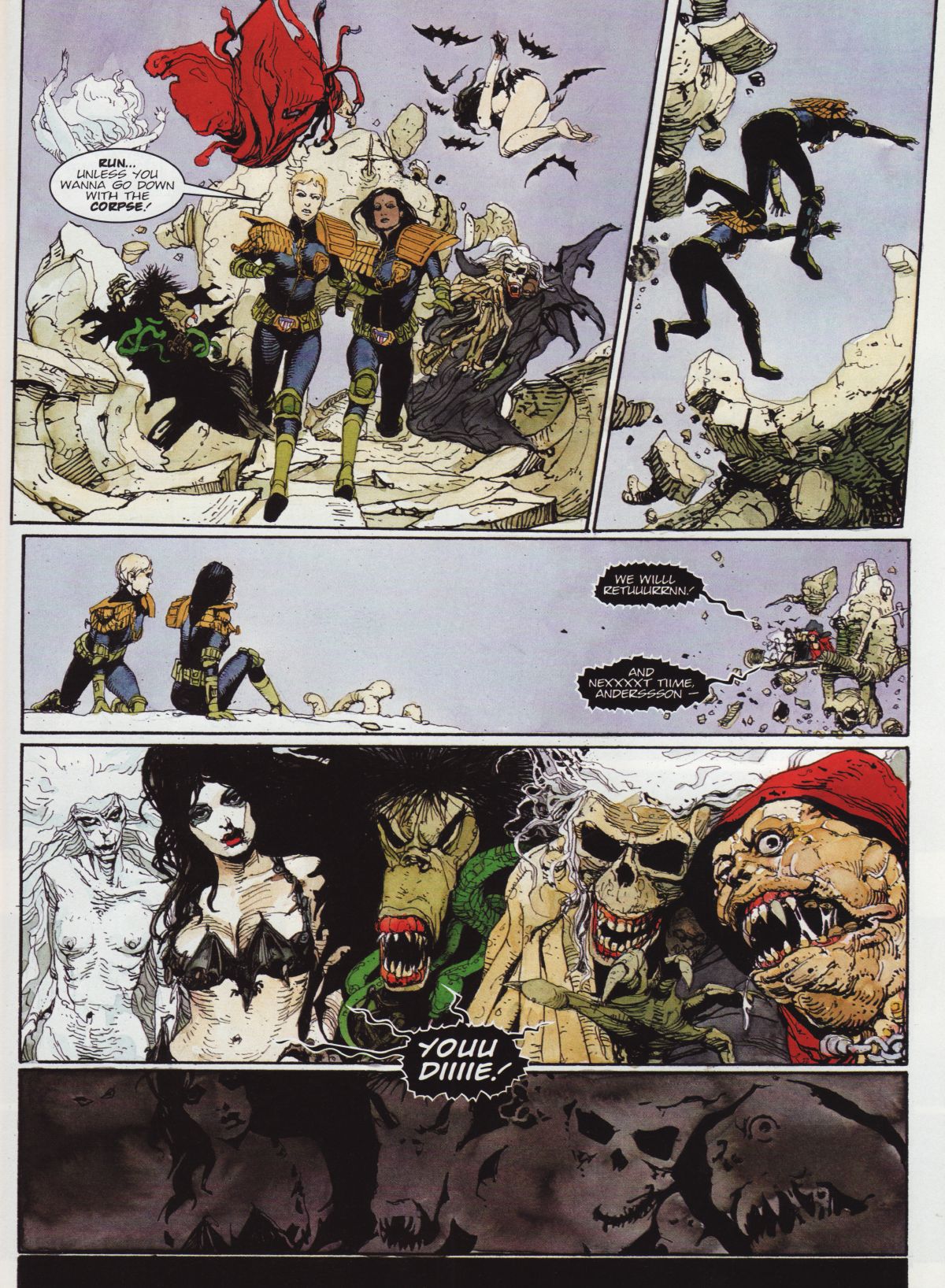 Read online Judge Dredd Megazine (Vol. 5) comic -  Issue #241 - 36