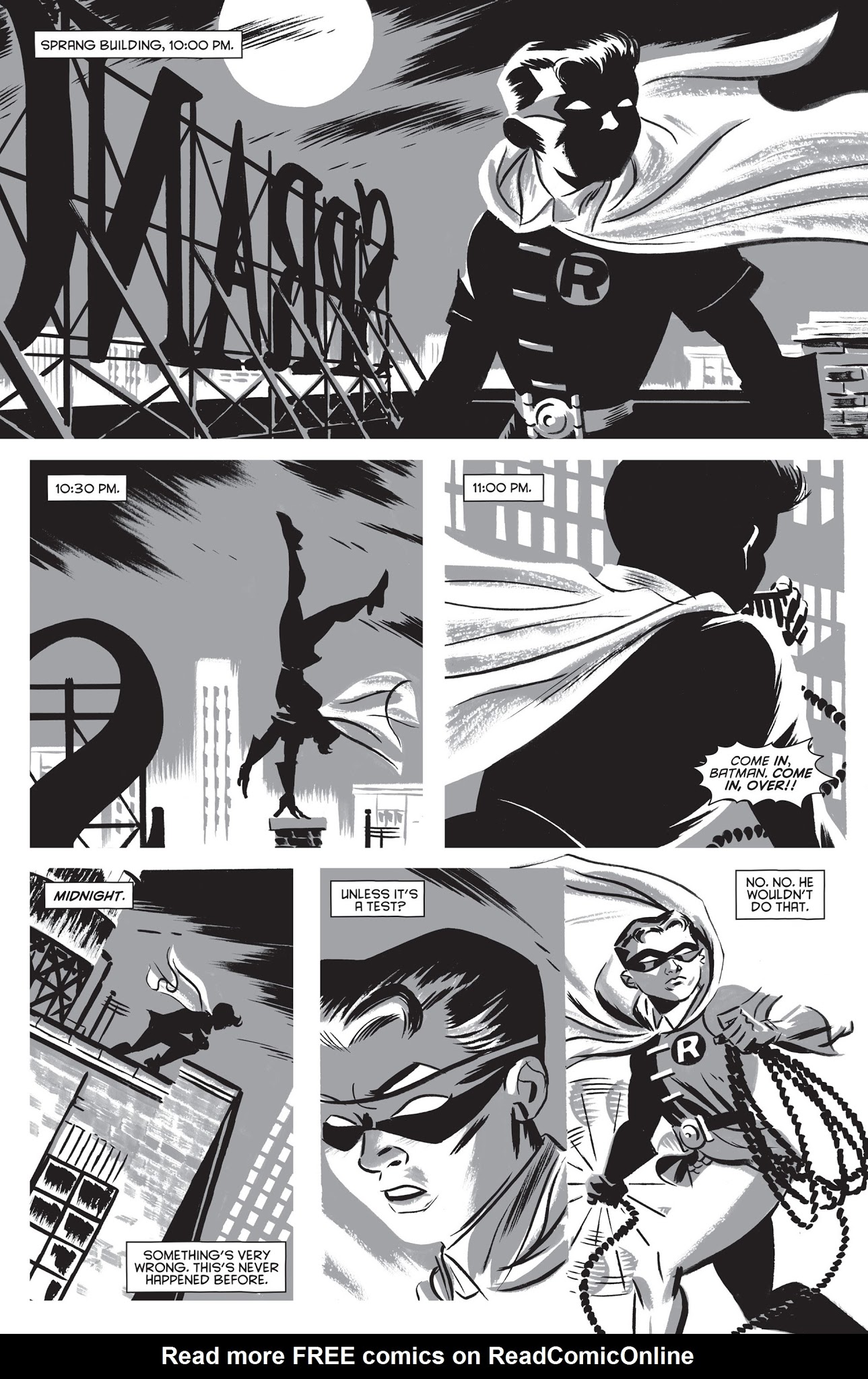 Read online Batman Black and White (2013) comic -  Issue #1 - 5