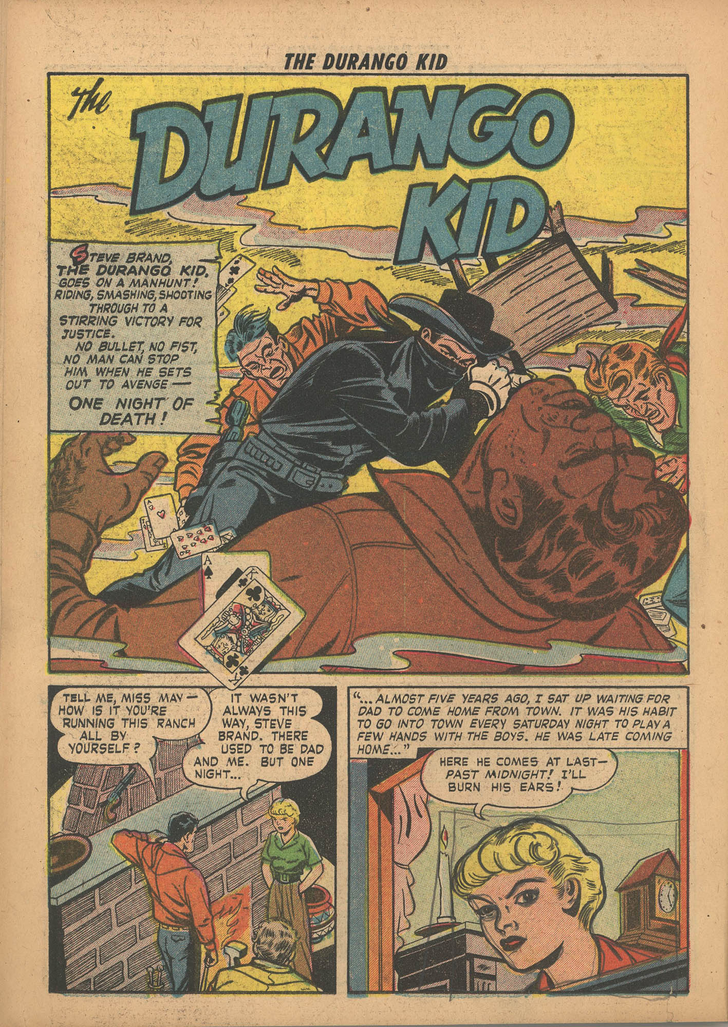 Read online Charles Starrett as The Durango Kid comic -  Issue #2 - 12