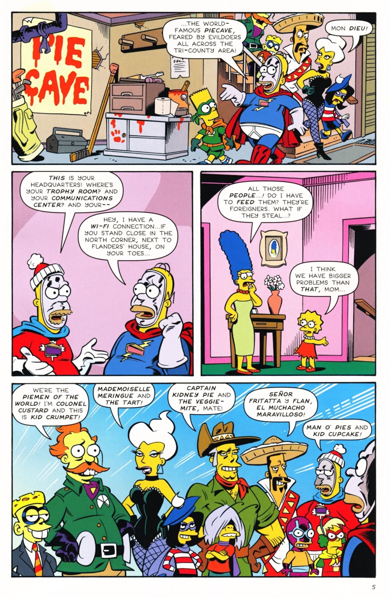 Read online Bongo Comics Presents Simpsons Super Spectacular comic -  Issue #11 - 7