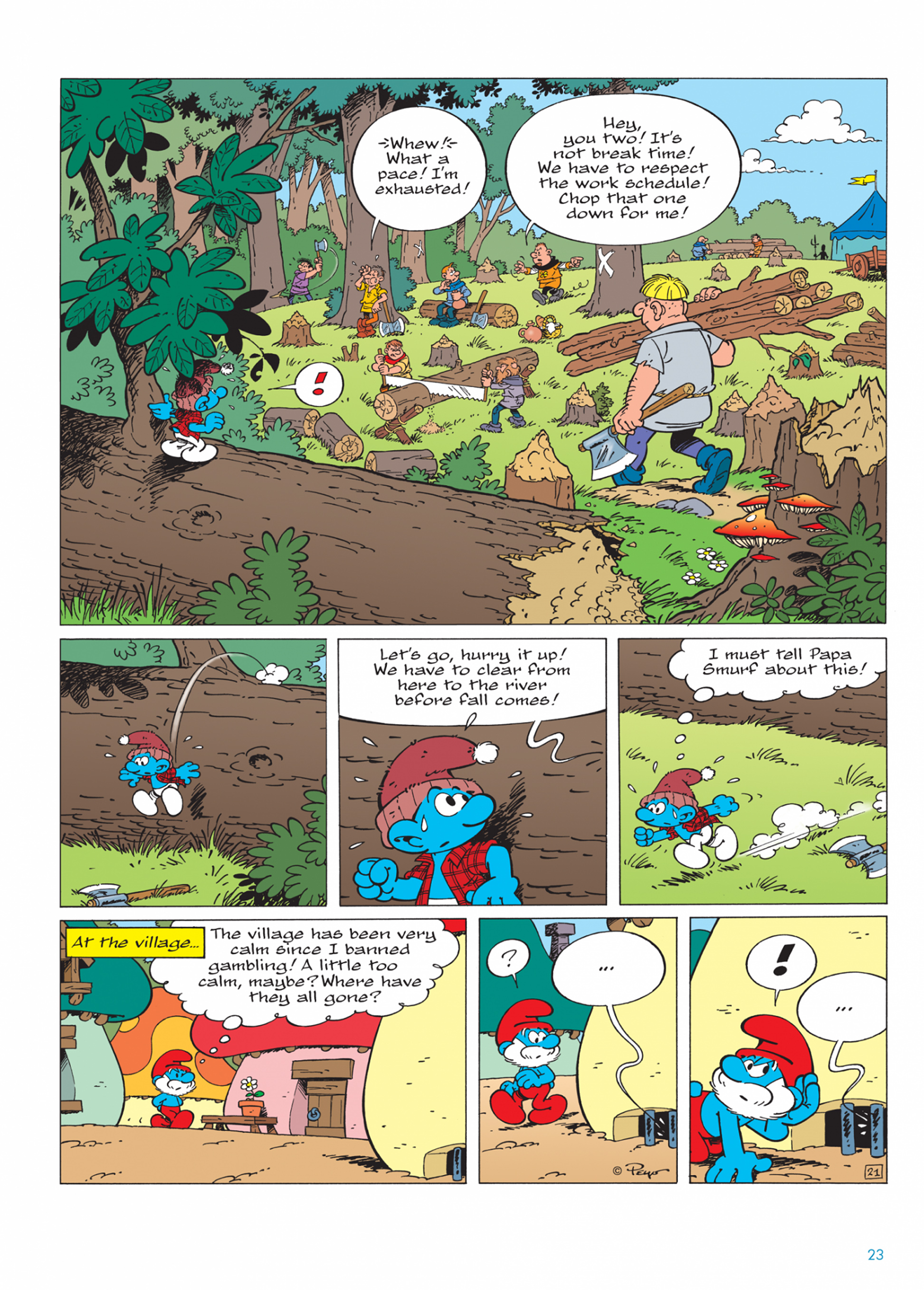Read online The Smurfs comic -  Issue #25 - 24