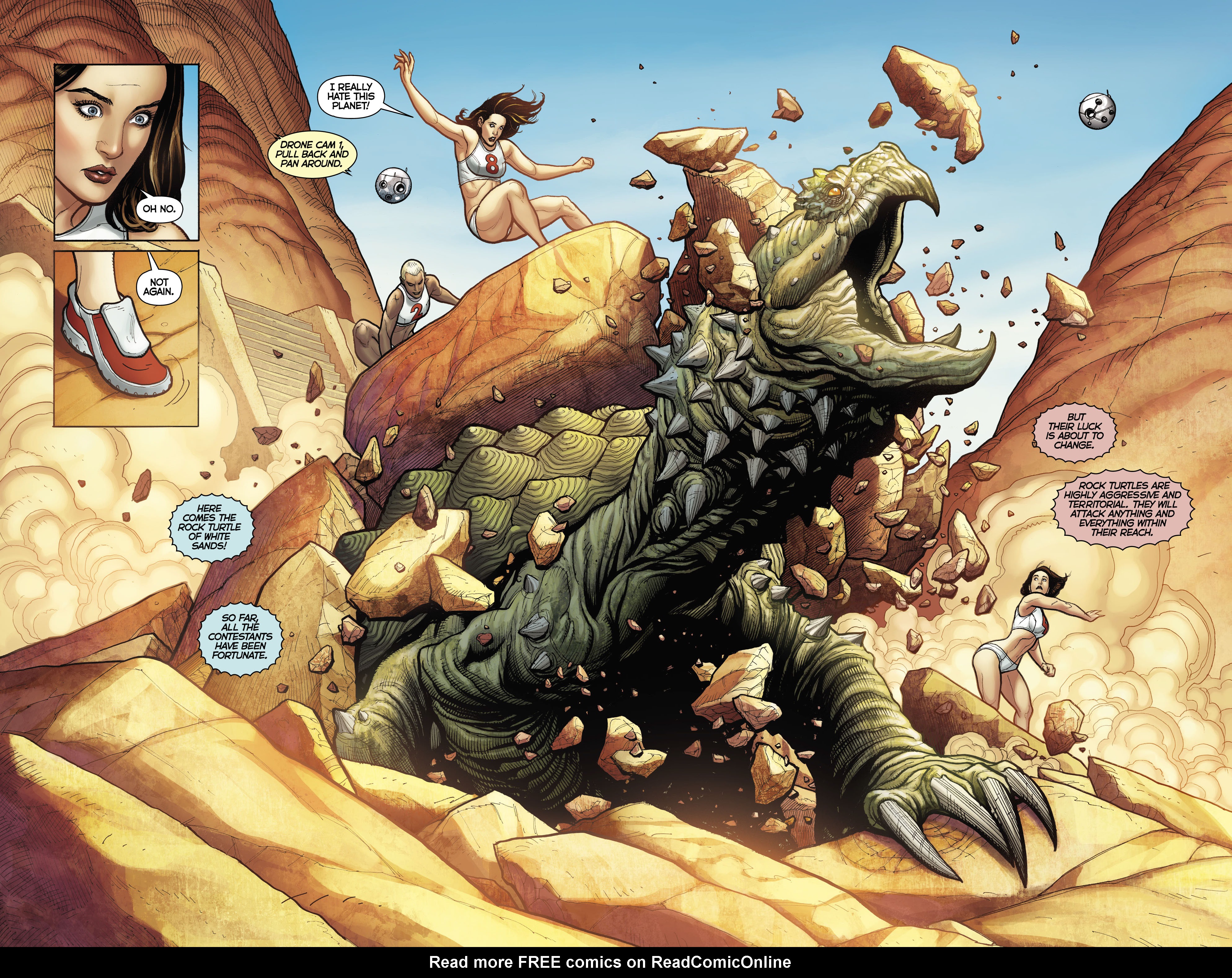 Read online Fight Girls comic -  Issue #2 - 16