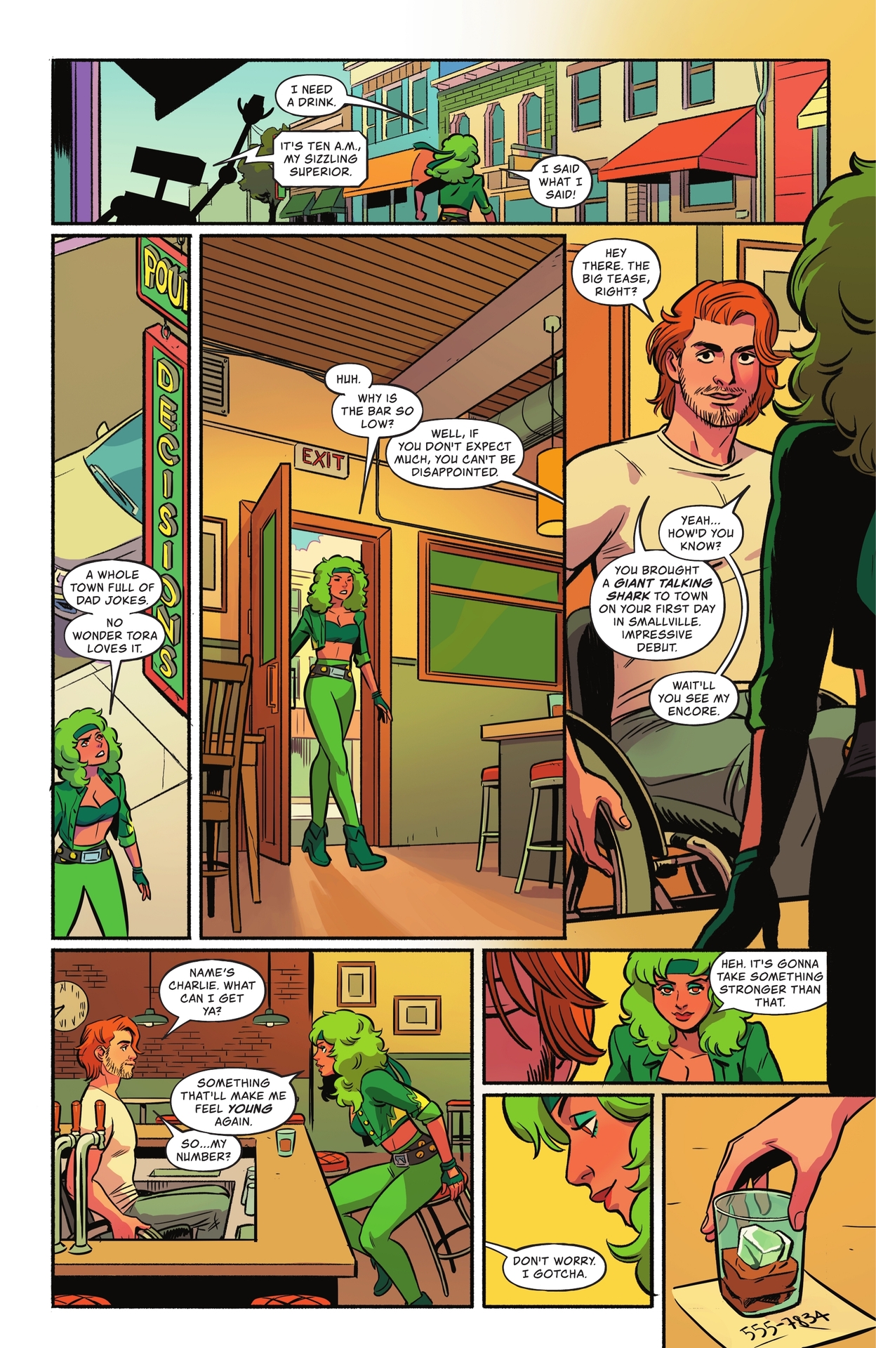 Read online Fire & Ice: Welcome to Smallville comic -  Issue #2 - 12
