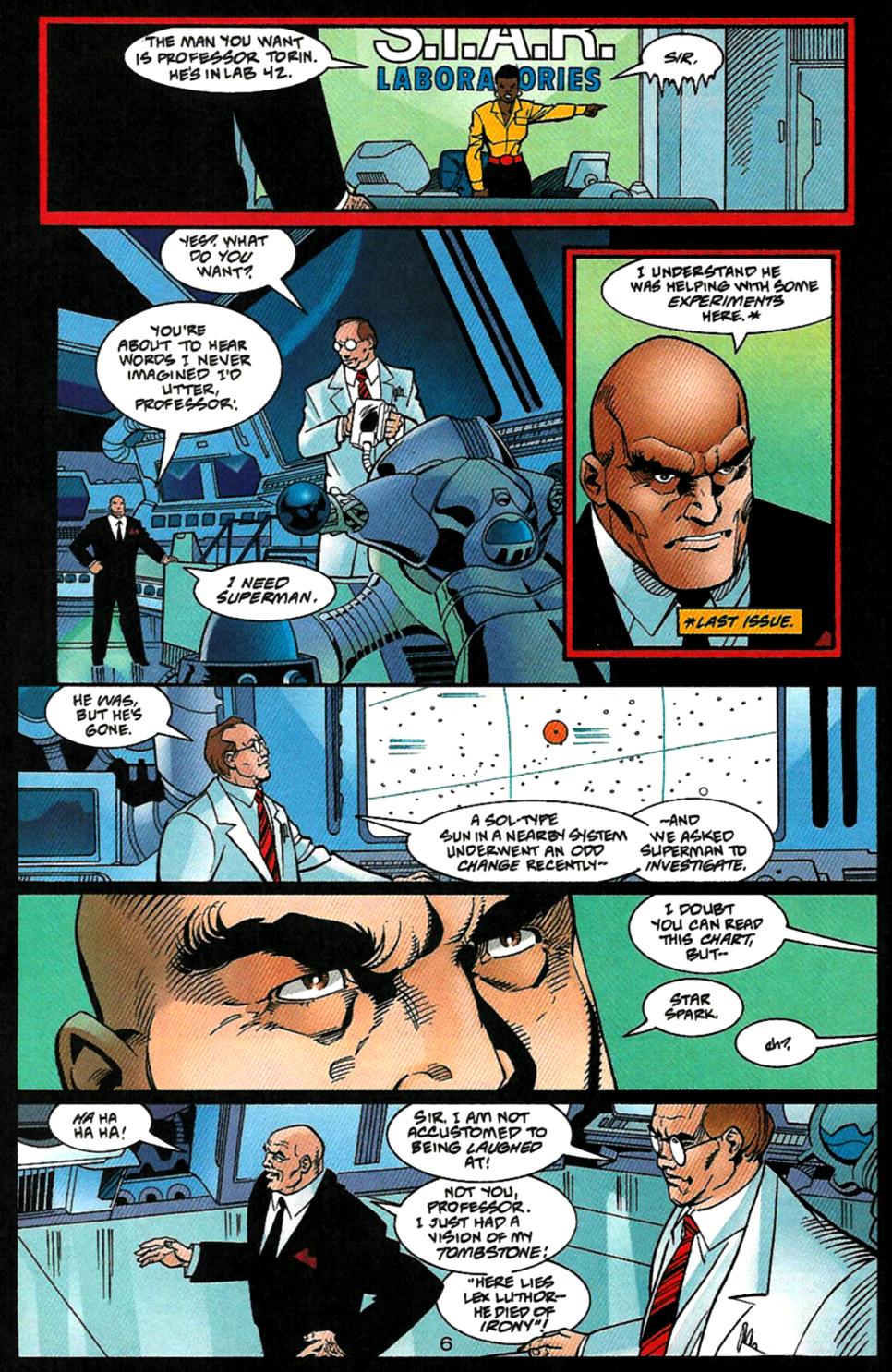 Read online Superman's Nemesis: Lex Luthor comic -  Issue #4 - 7