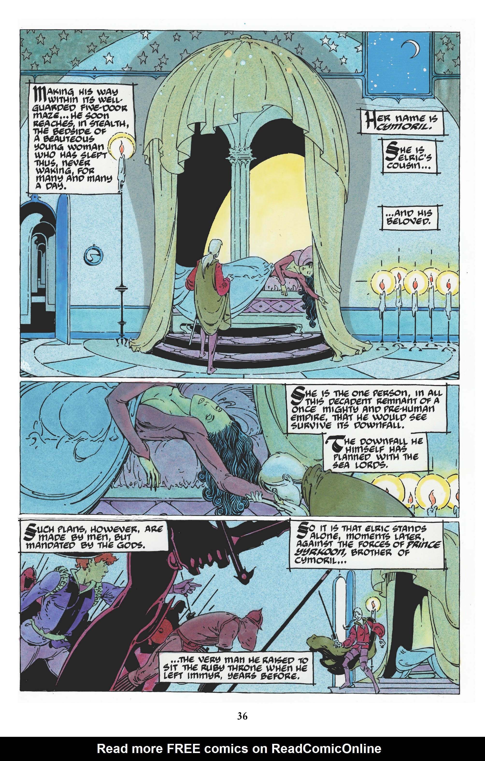 Read online The Michael Moorcock Library comic -  Issue # TPB 4 - 37