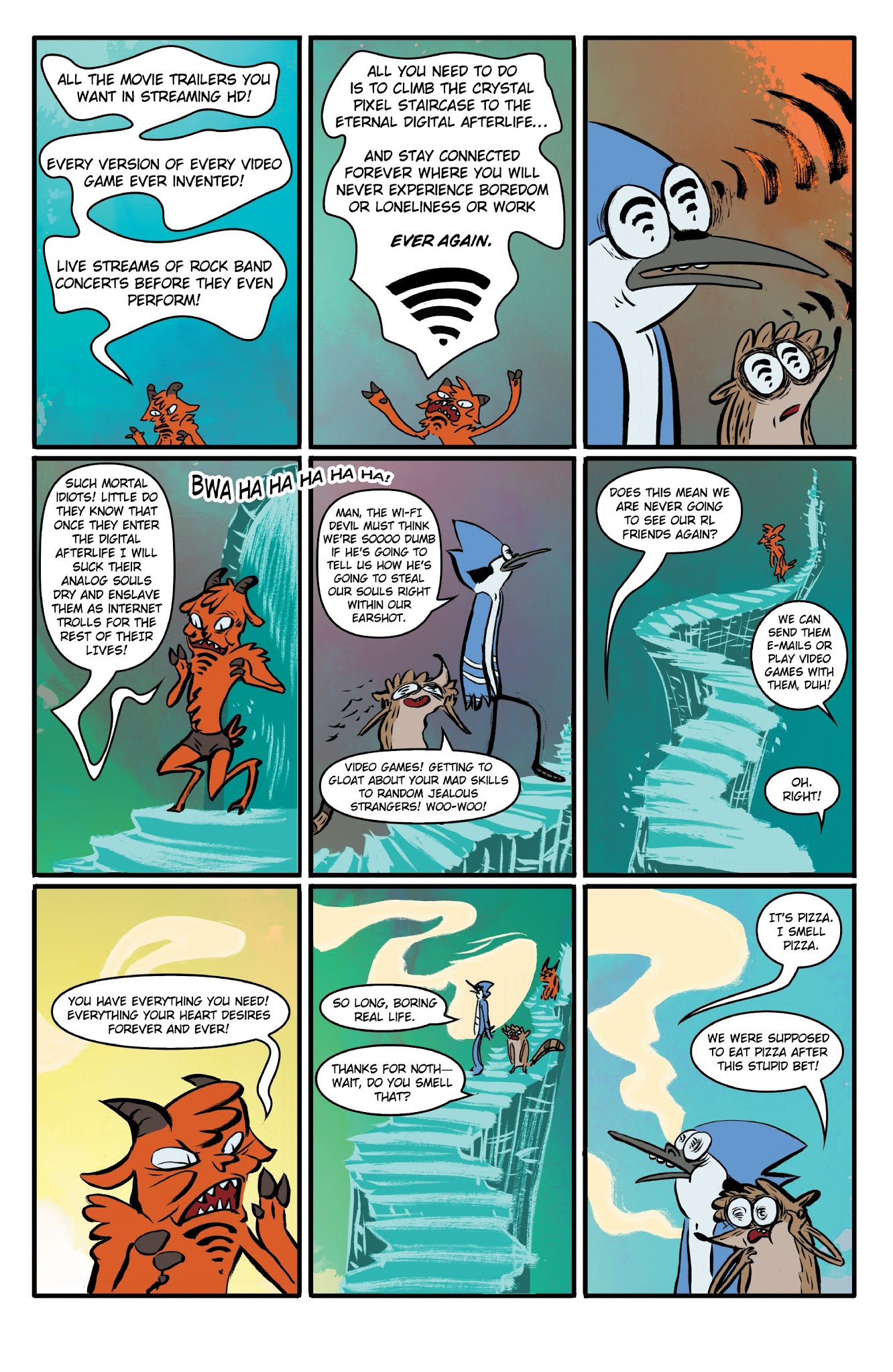Read online Regular Show: Parks and Wreck comic -  Issue # TPB - 15