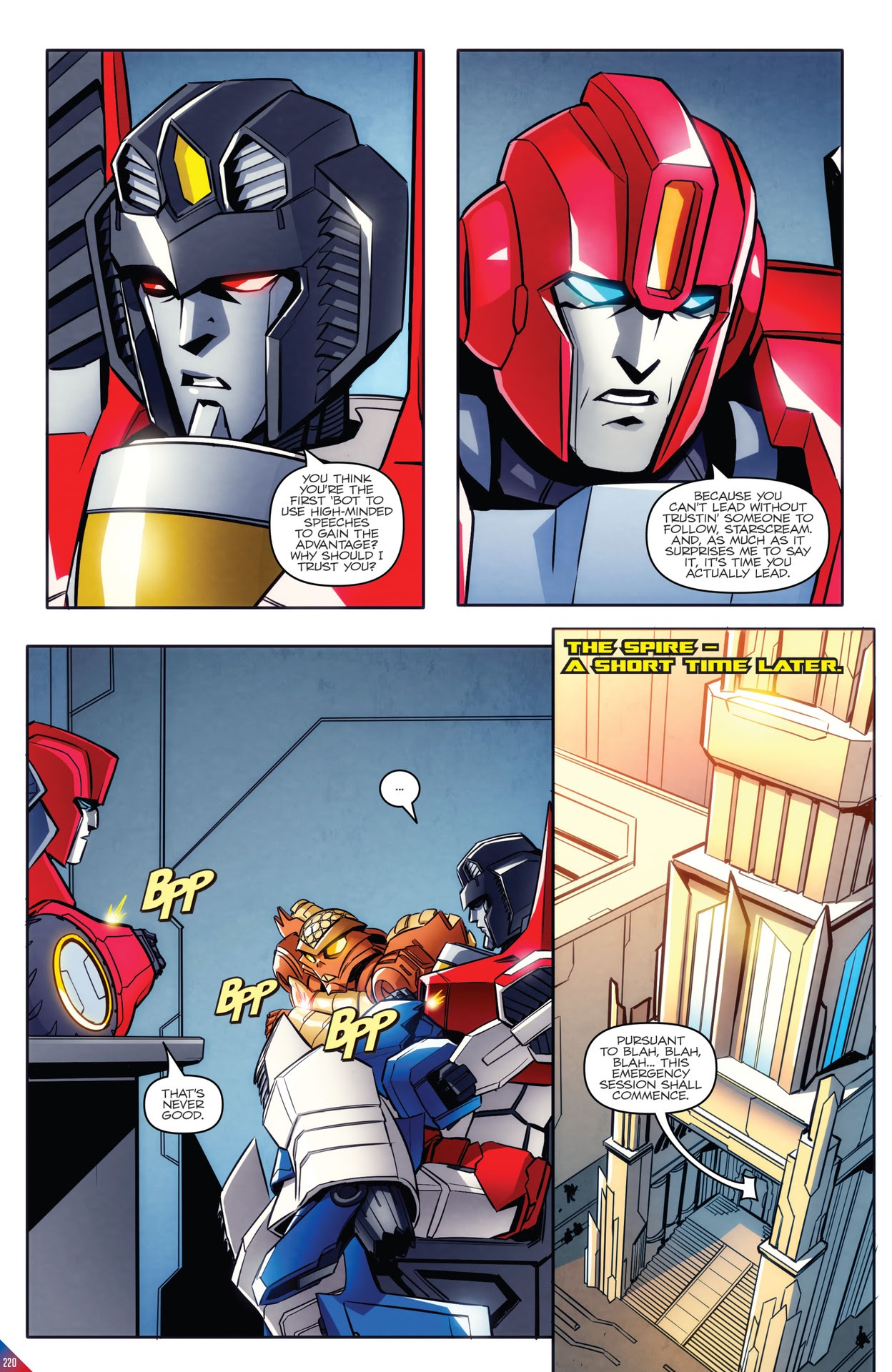 Read online Transformers: The IDW Collection Phase Three comic -  Issue # TPB 1 (Part 3) - 16