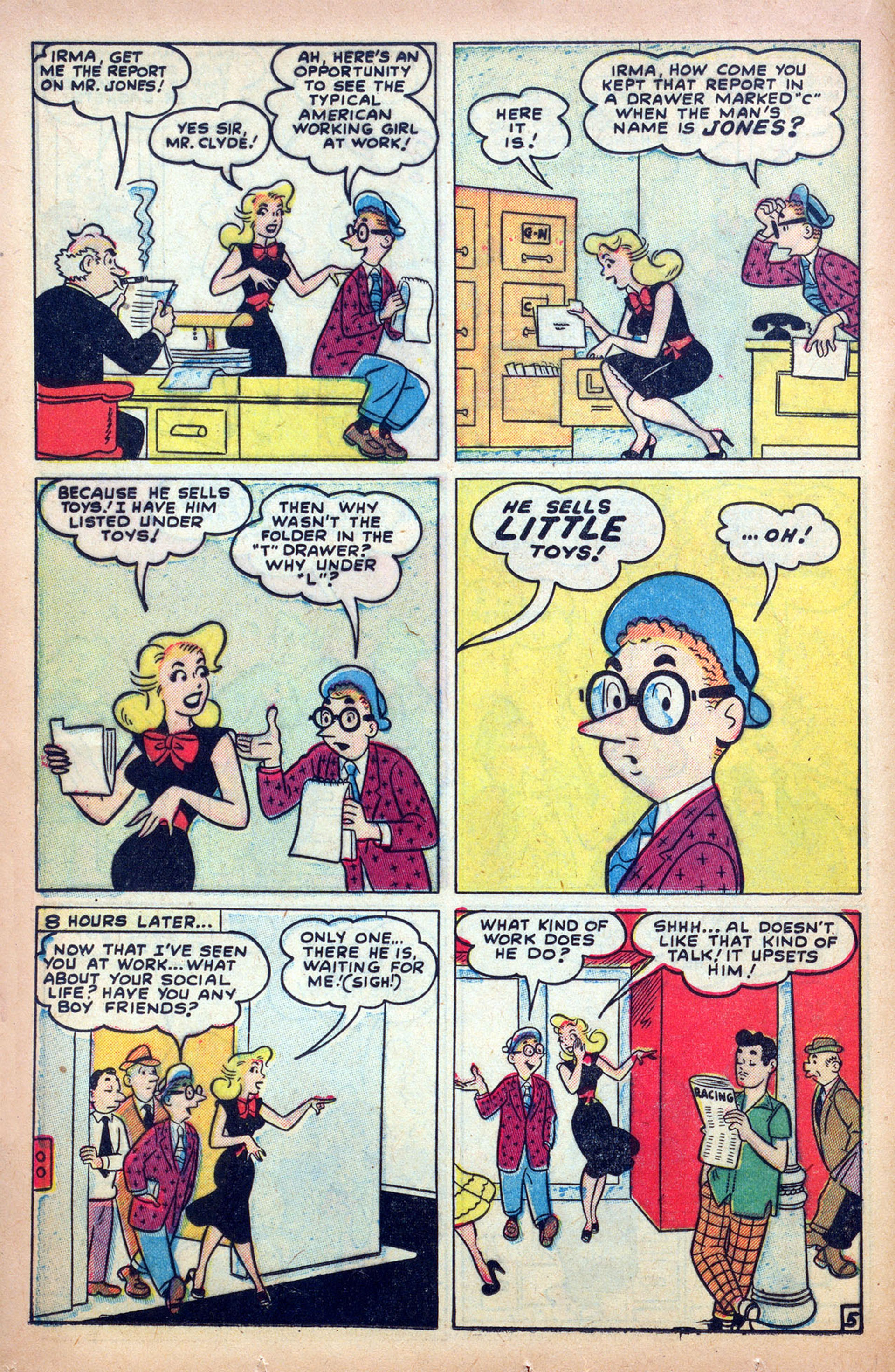 Read online My Friend Irma comic -  Issue #7 - 20