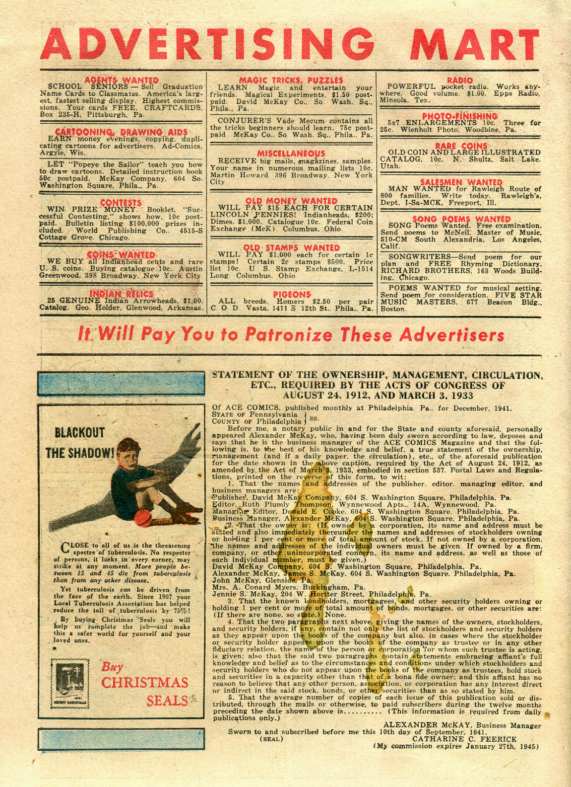 Read online Ace Comics comic -  Issue #57 - 66