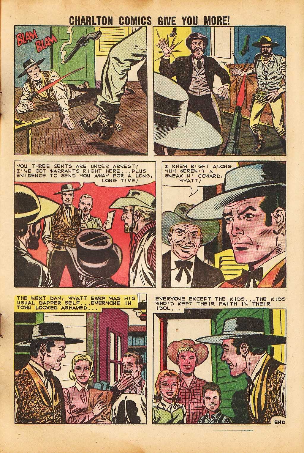 Read online Wyatt Earp Frontier Marshal comic -  Issue #30 - 9