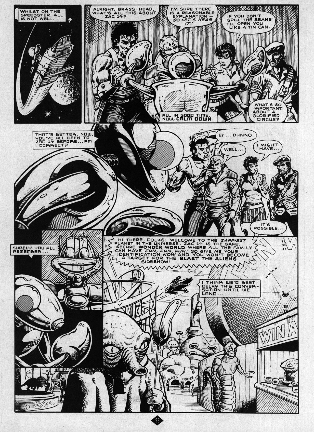 Read online Captain Britain (1985) comic -  Issue #10 - 28