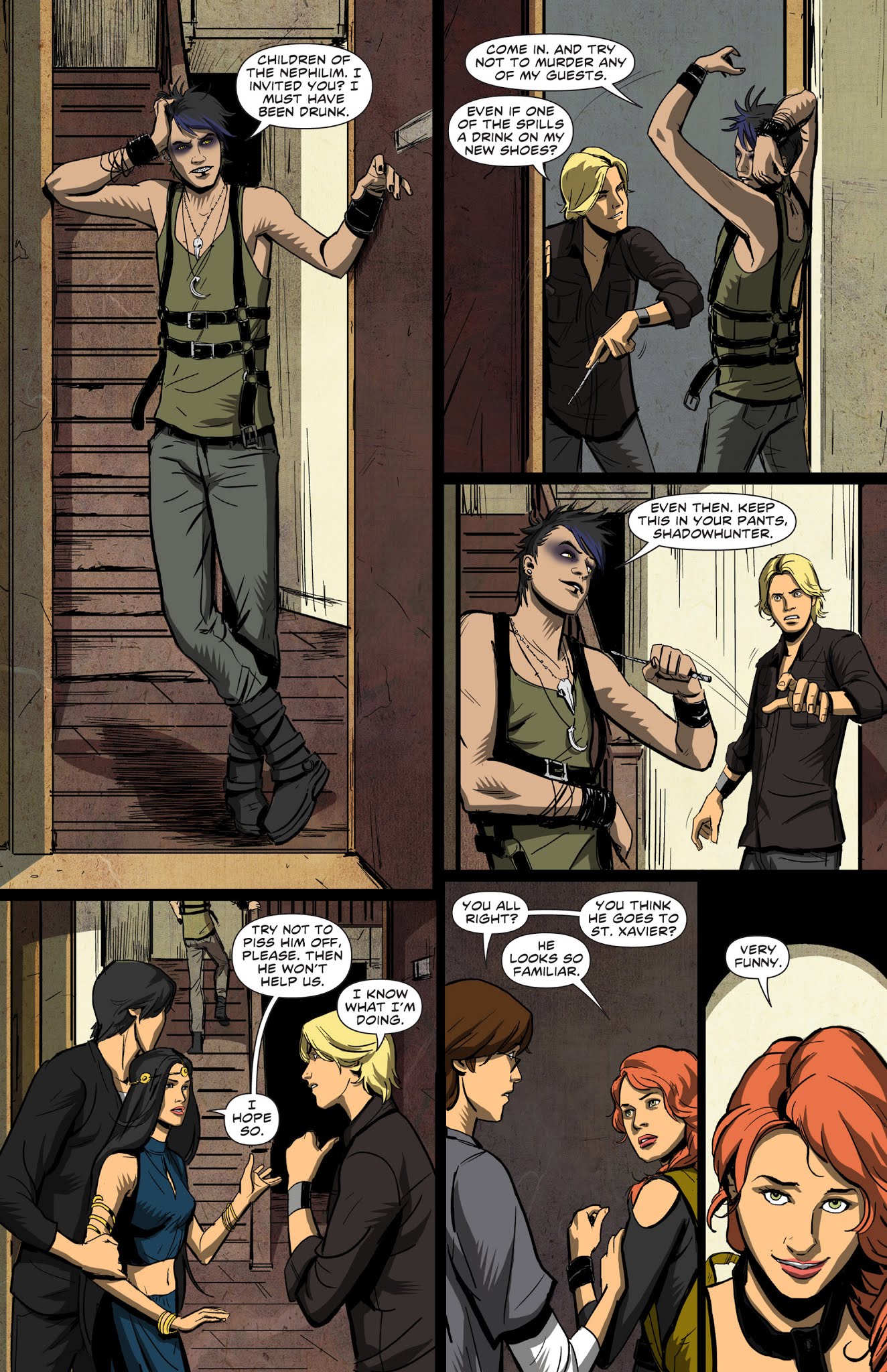Read online The Mortal Instruments: City of Bones comic -  Issue #5 - 18