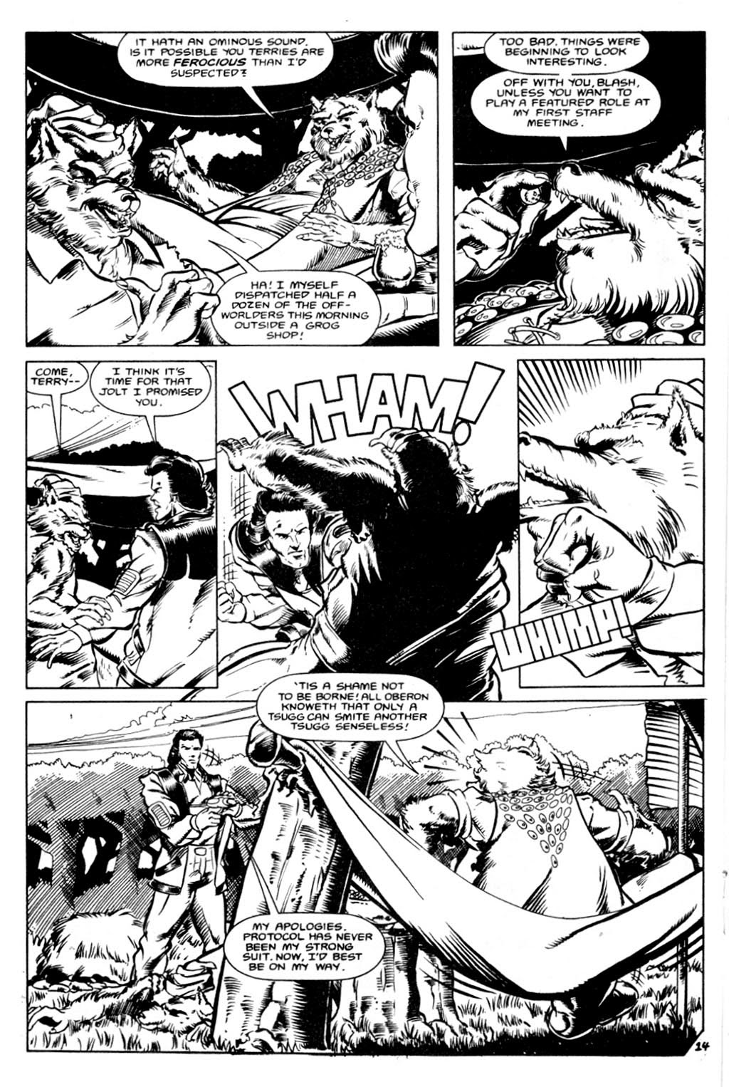 Read online Retief (1991) comic -  Issue #2 - 16