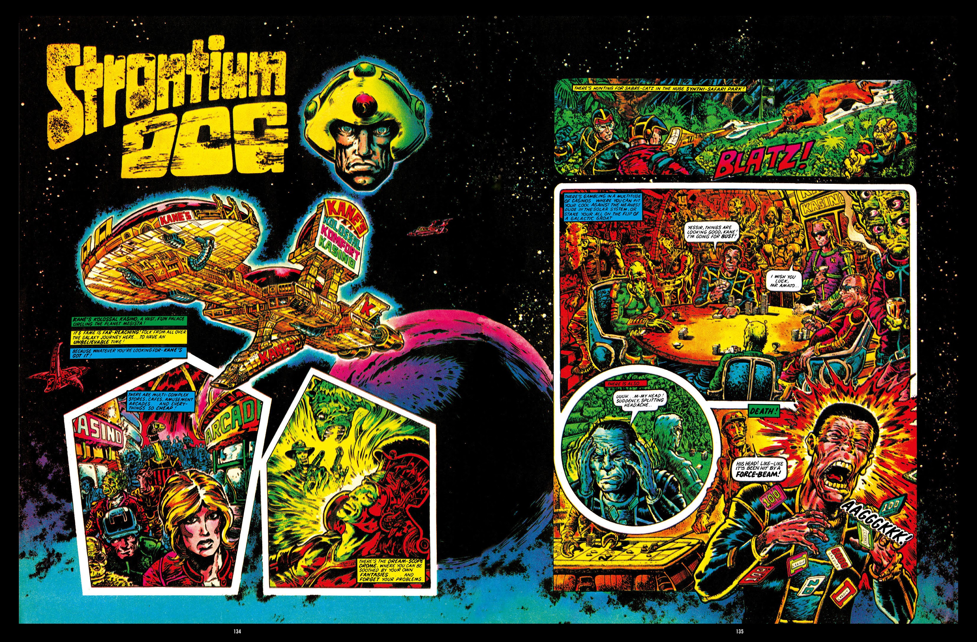 Read online Strontium Dog Search and Destroy: The Starlord Years comic -  Issue # TPB - 121