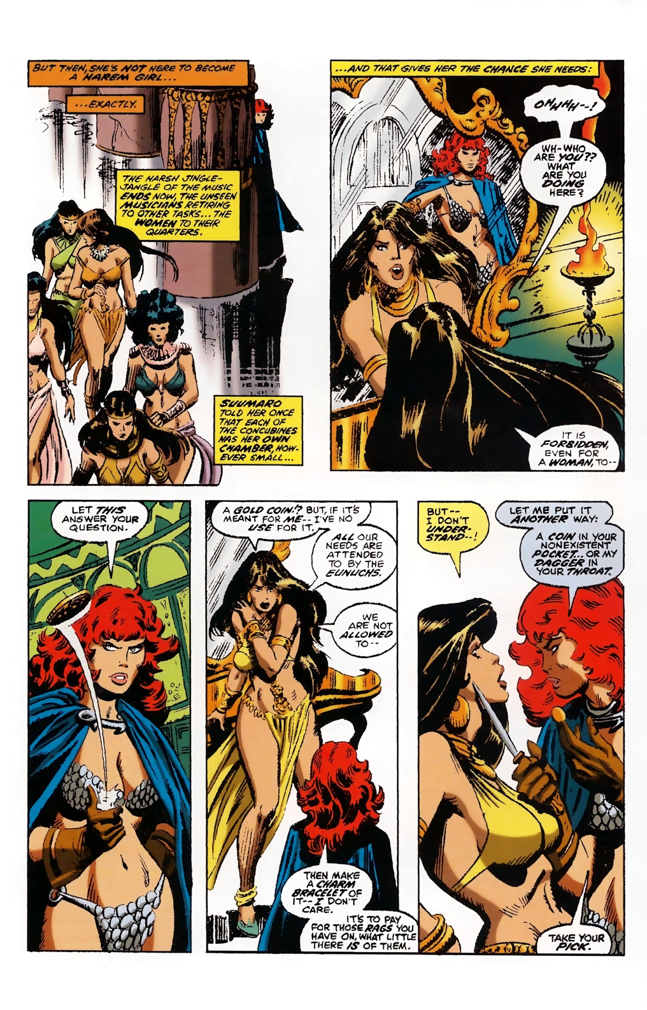 Read online The Adventures of Red Sonja comic -  Issue # TPB 3 - 94