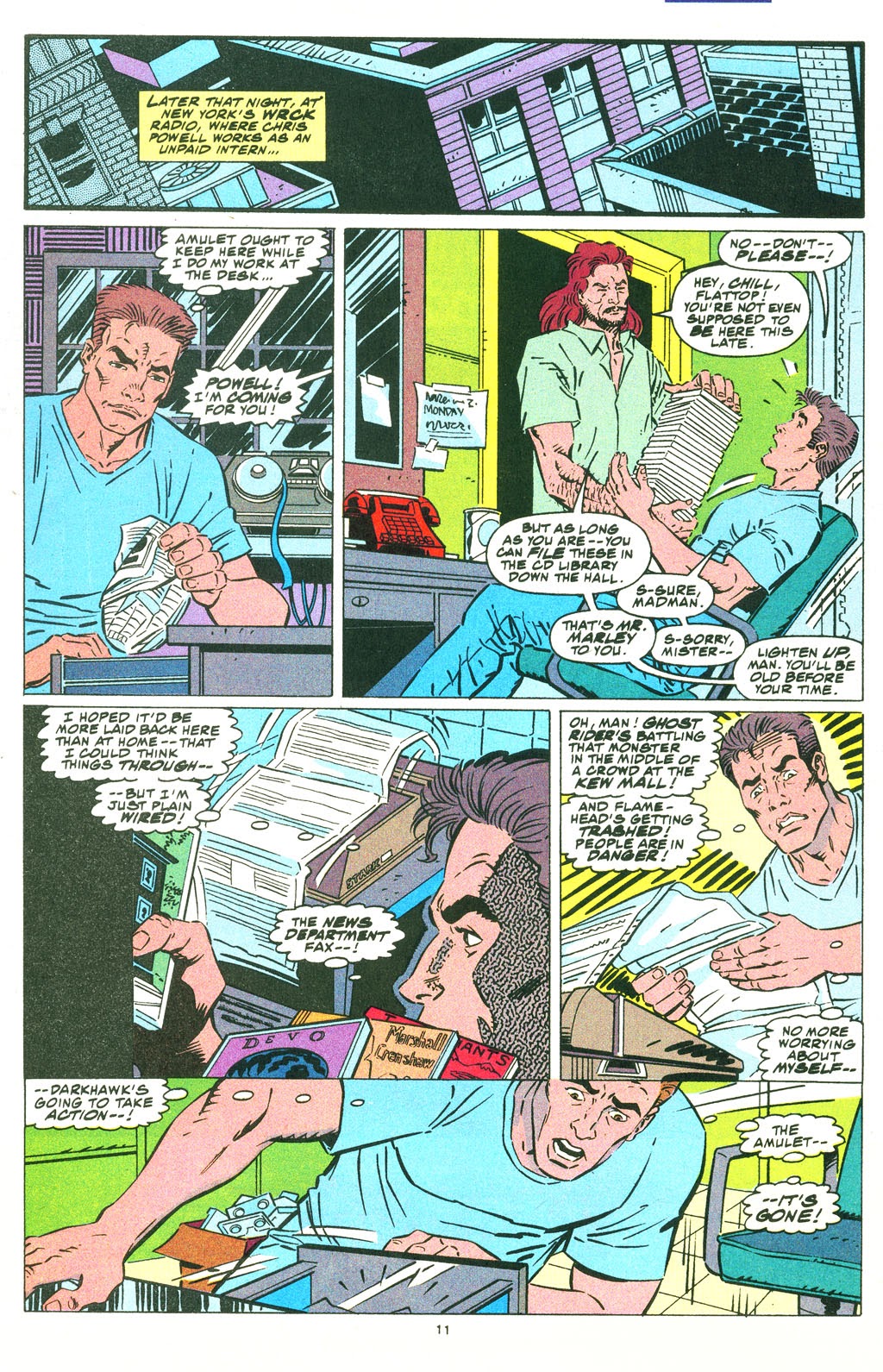 Read online Darkhawk (1991) comic -  Issue #22 - 12