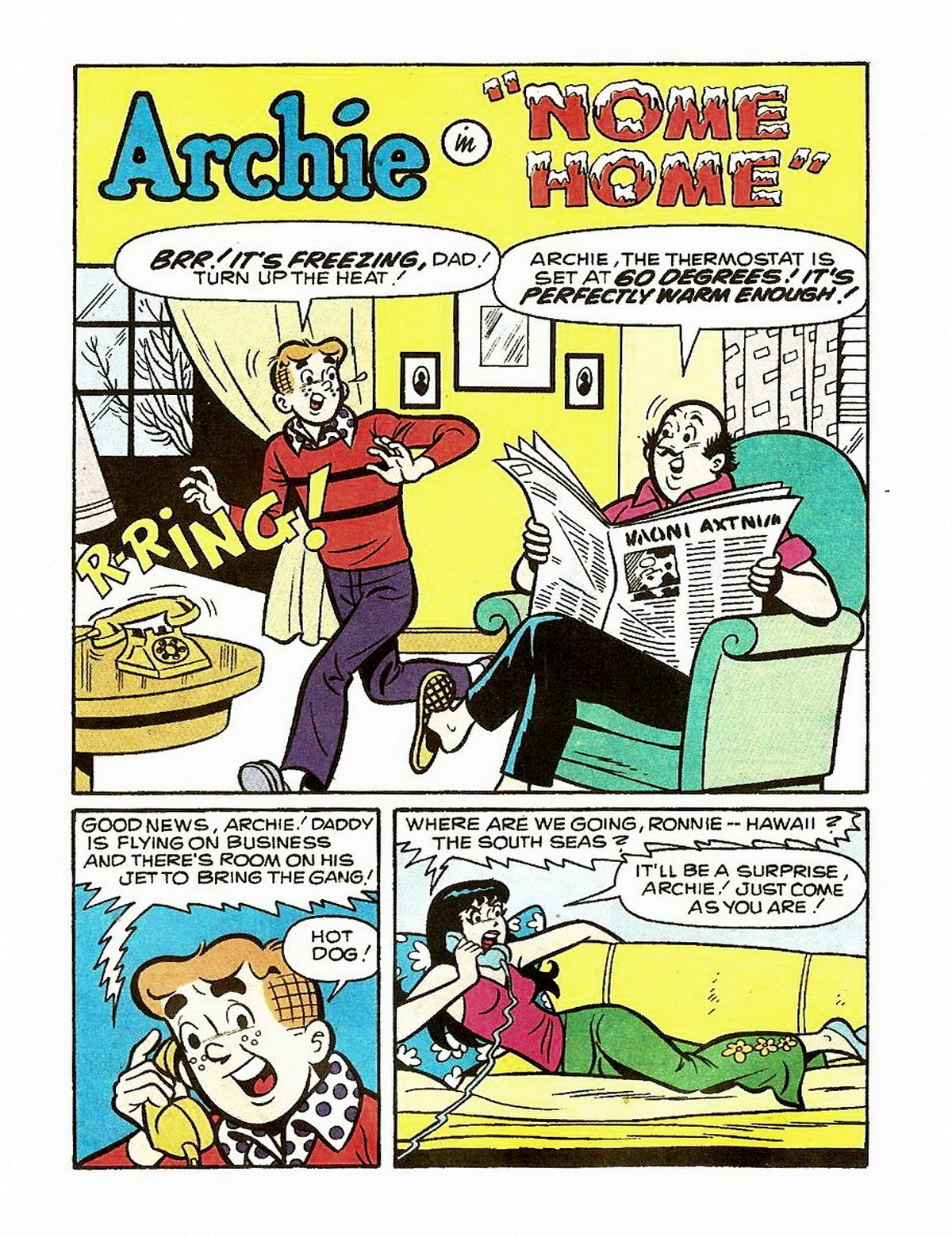 Read online Archie's Double Digest Magazine comic -  Issue #64 - 146