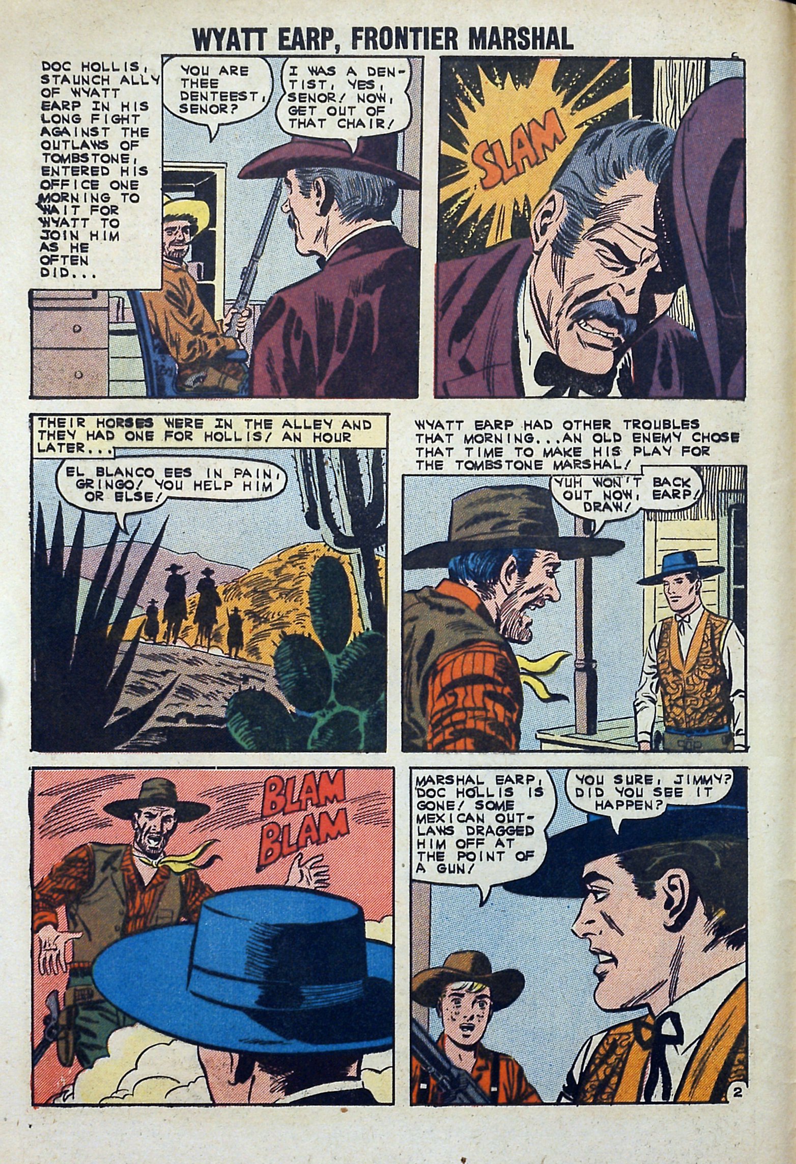 Read online Wyatt Earp Frontier Marshal comic -  Issue #41 - 4