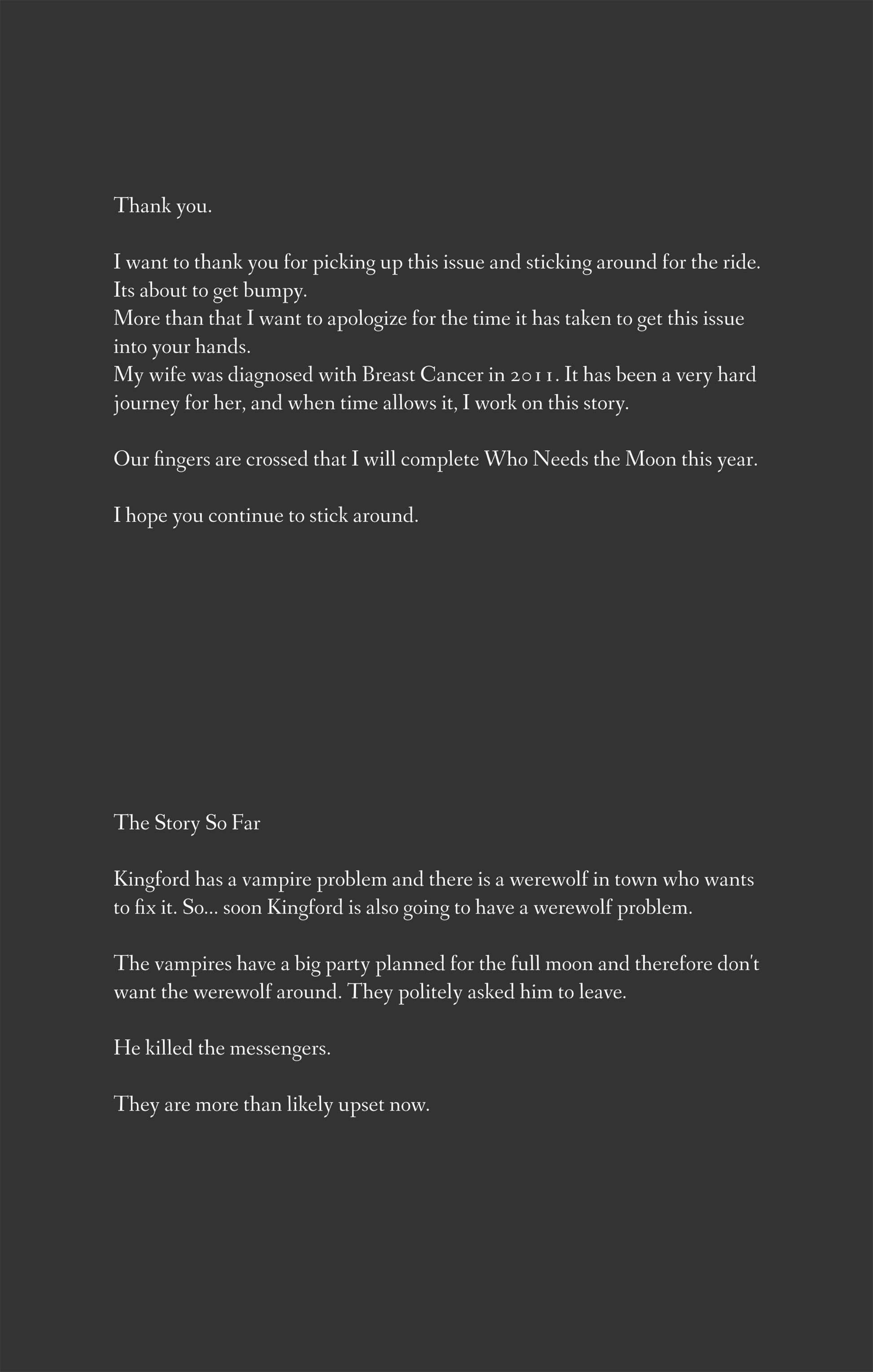 Read online Who Needs the Moon comic -  Issue #3 - 3