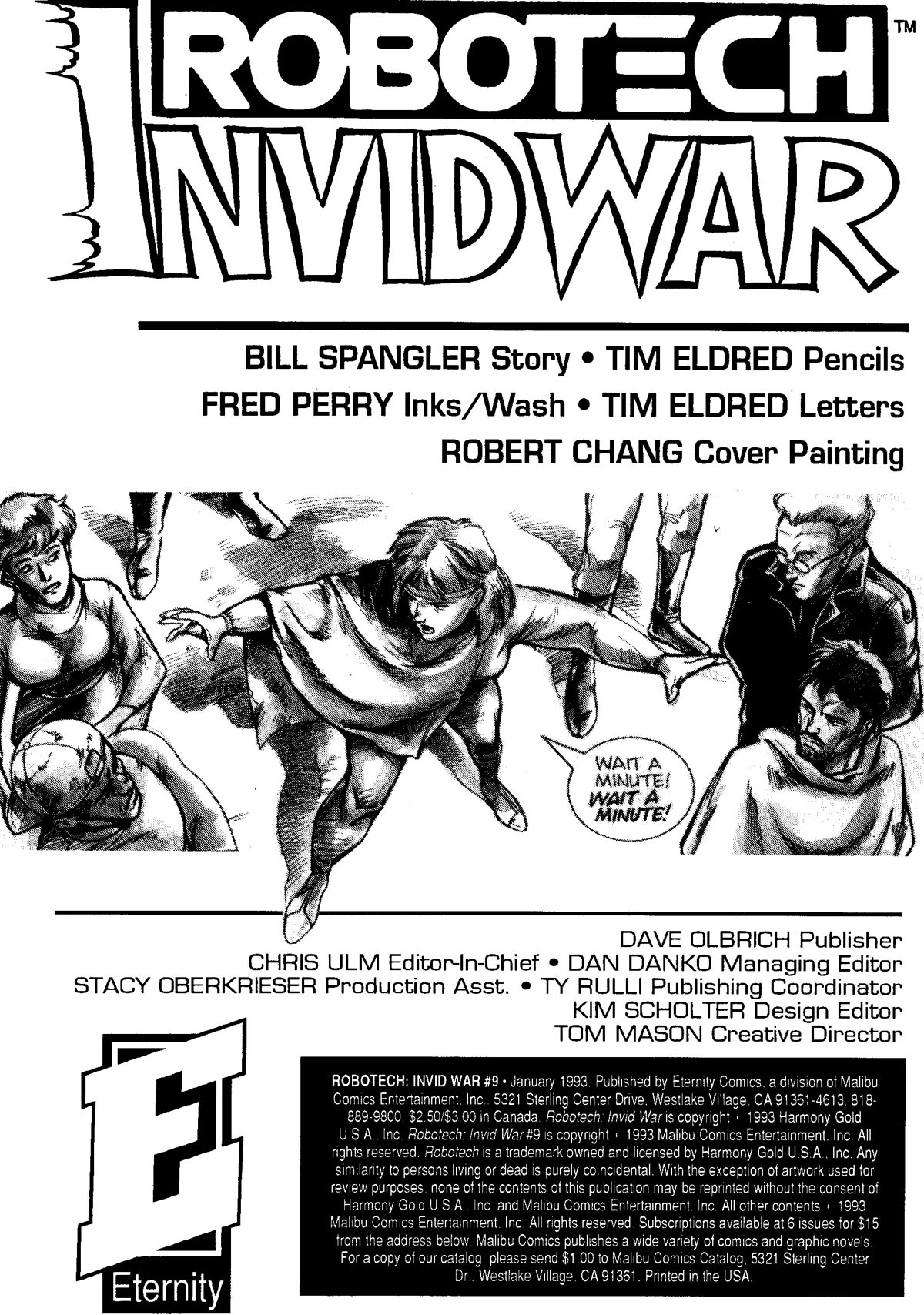 Read online Robotech: Invid War comic -  Issue #9 - 2