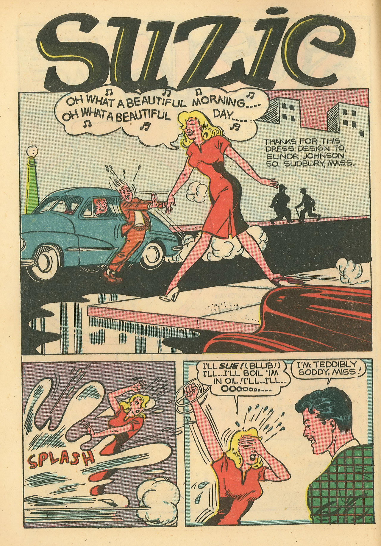 Read online Suzie Comics comic -  Issue #60 - 12