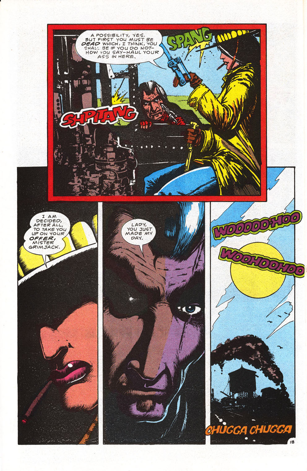 Read online Grimjack comic -  Issue #10 - 22