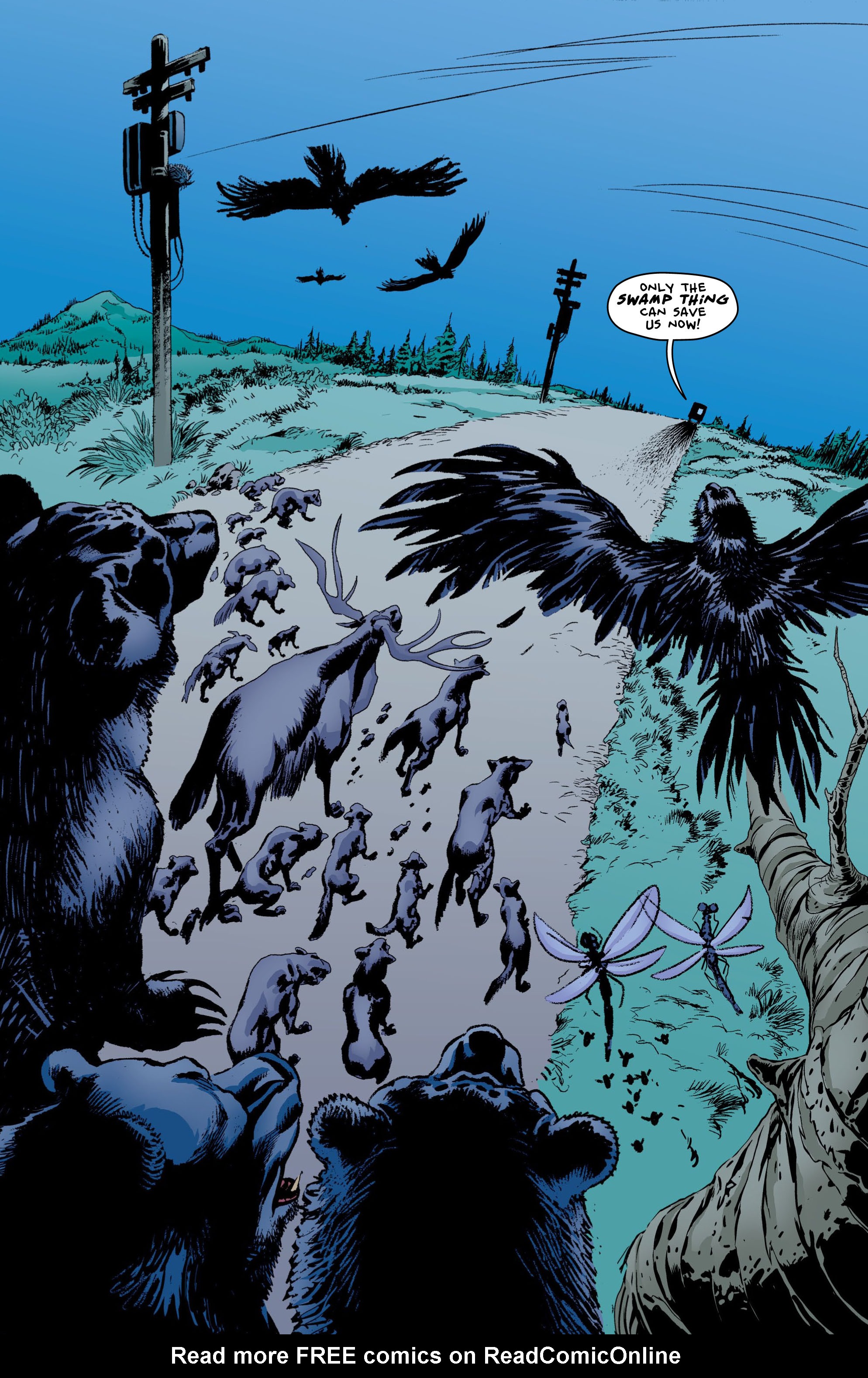 Read online Animal Man: The Hunt comic -  Issue # TPB - 107
