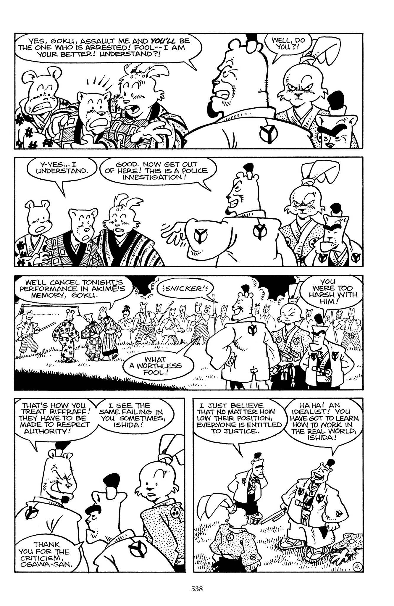 Read online The Usagi Yojimbo Saga comic -  Issue # TPB 2 - 531