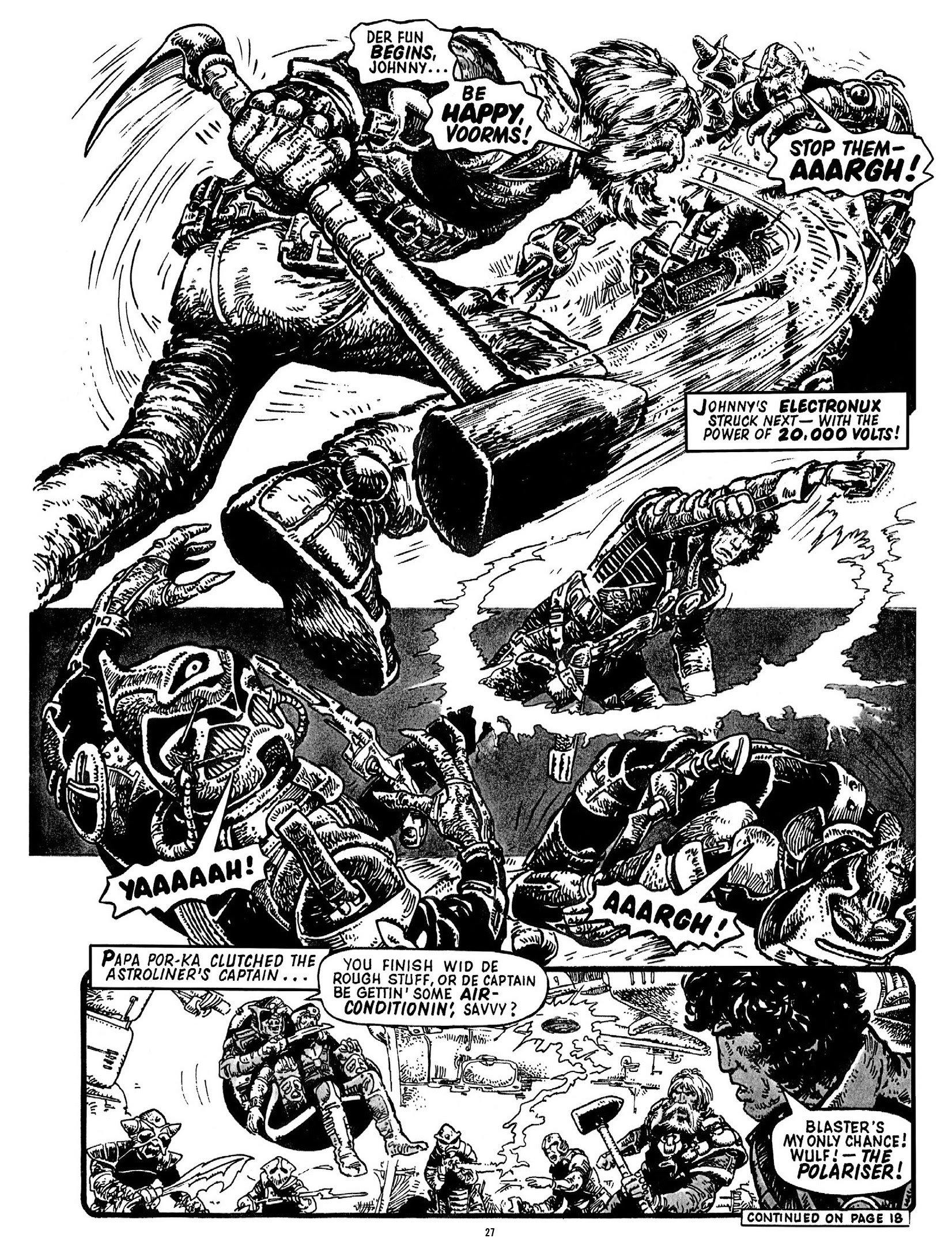 Read online Strontium Dog Search and Destroy: The Starlord Years comic -  Issue # TPB - 27