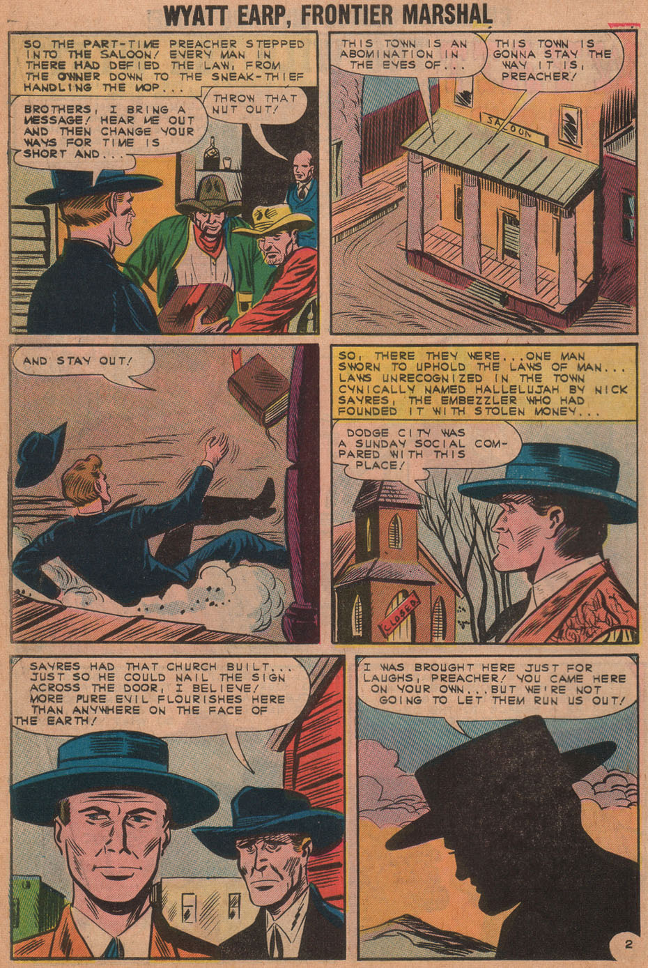Read online Wyatt Earp Frontier Marshal comic -  Issue #44 - 10