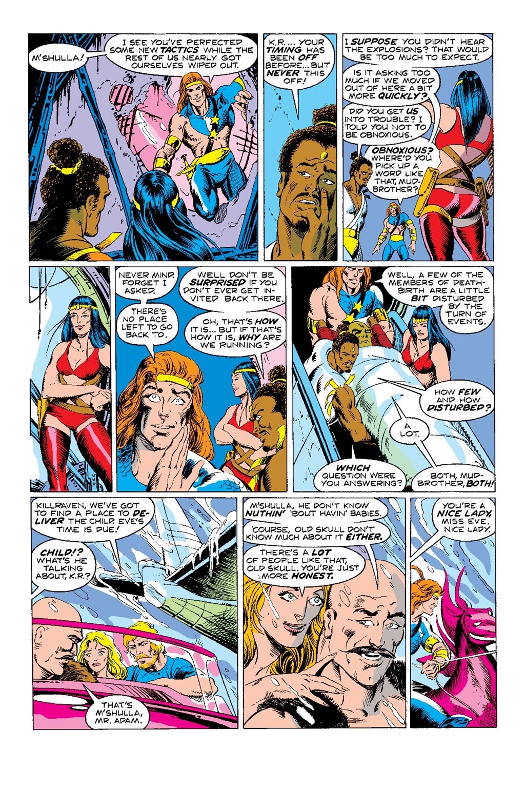 Read online Killraven Epic Collection: Warrior of the Worlds comic -  Issue # TPB (Part 3) - 19