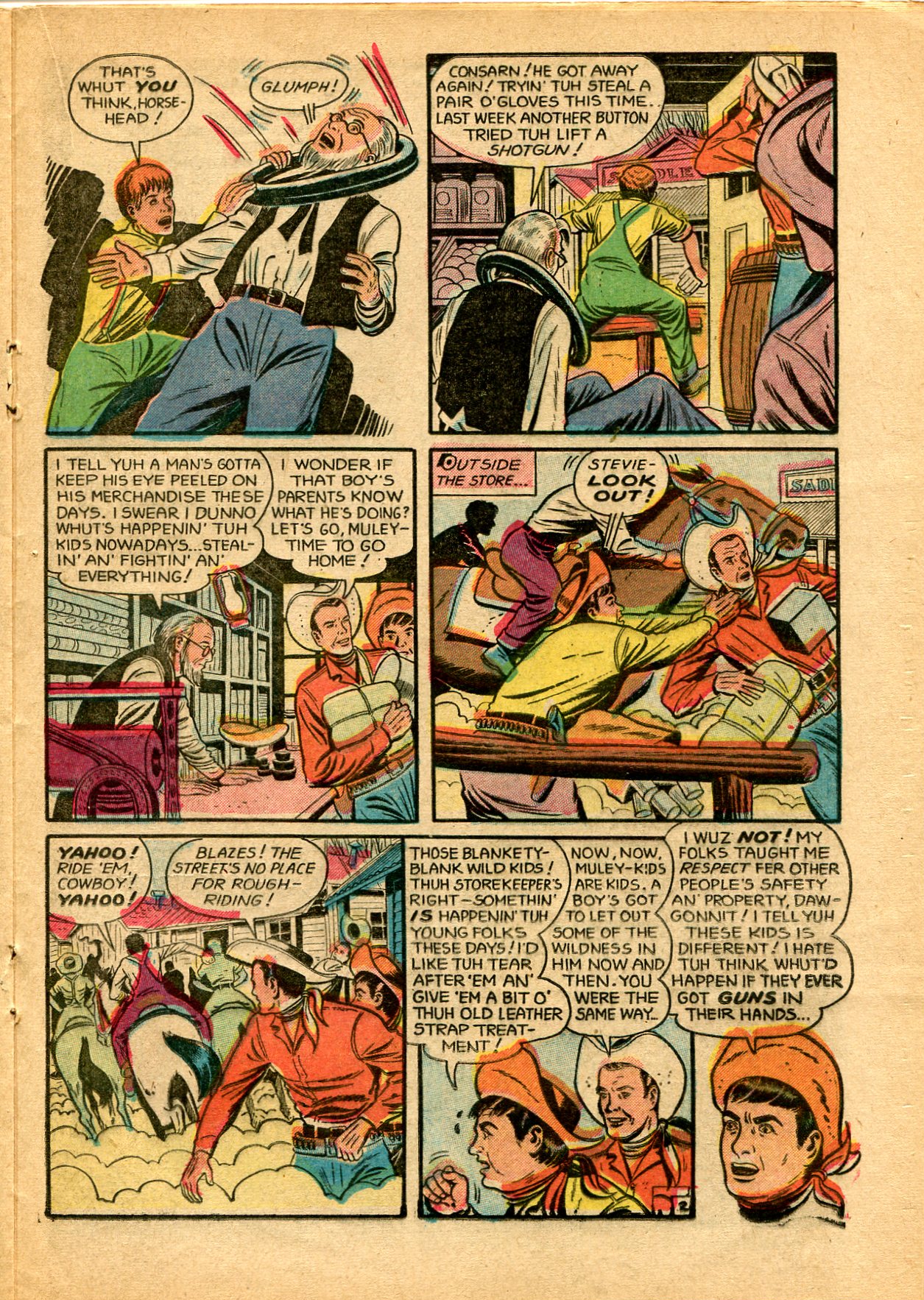 Read online Charles Starrett as The Durango Kid comic -  Issue #29 - 21