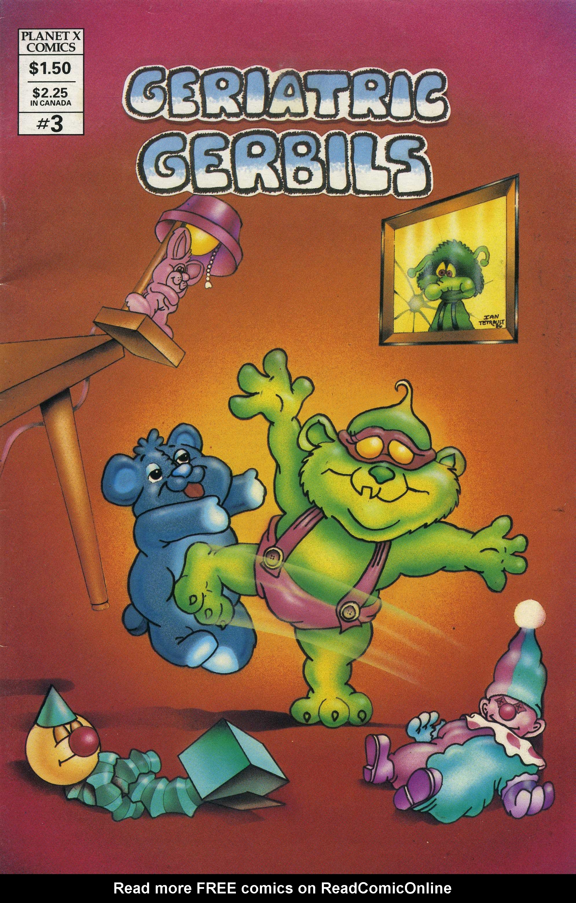 Read online Geriatric Gangrene Jujitsu Gerbils comic -  Issue #3 - 1