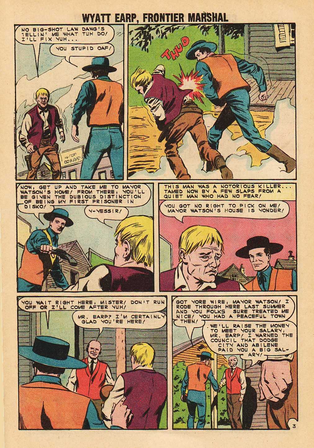 Read online Wyatt Earp Frontier Marshal comic -  Issue #53 - 12