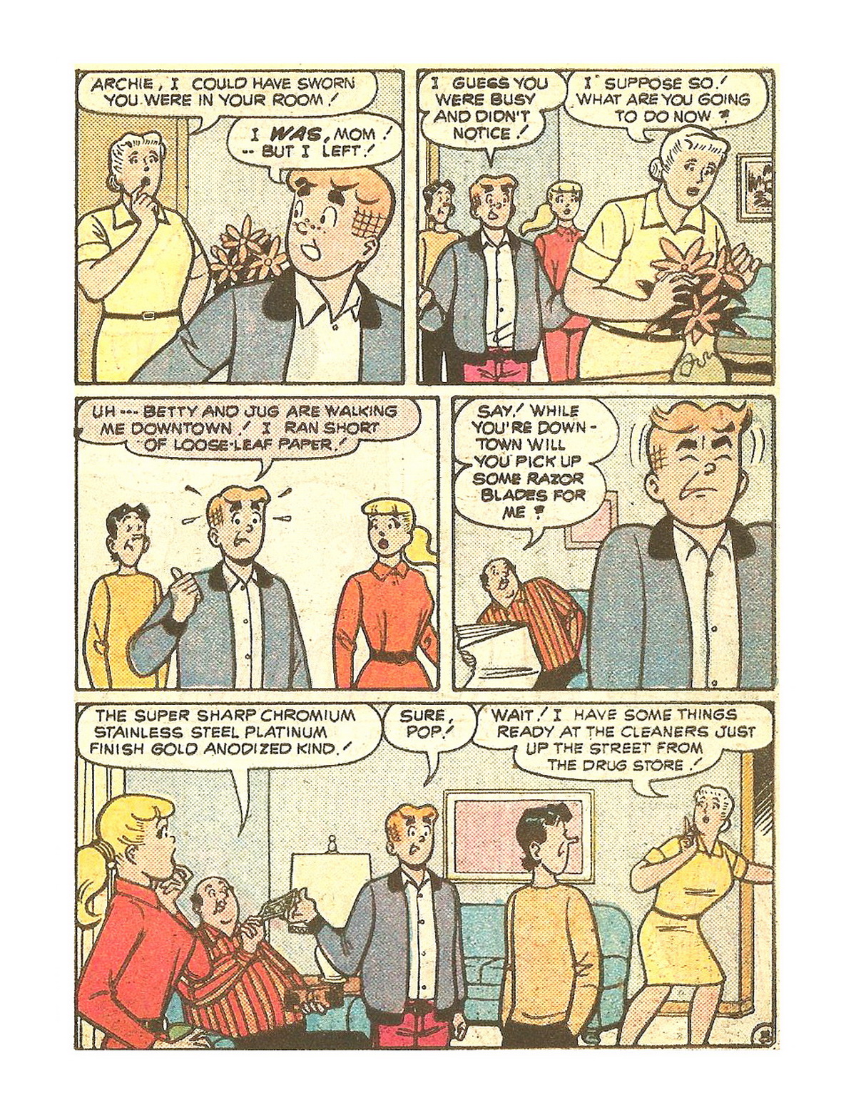 Read online Archie's Double Digest Magazine comic -  Issue #38 - 49