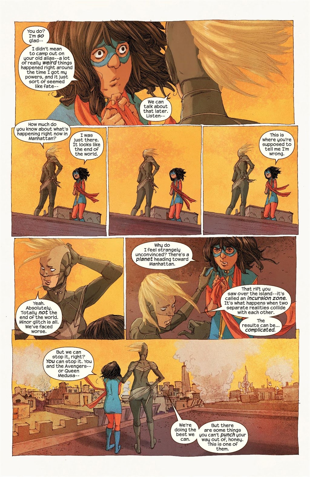 Read online Ms. Marvel Meets The Marvel Universe comic -  Issue # TPB (Part 2) - 40