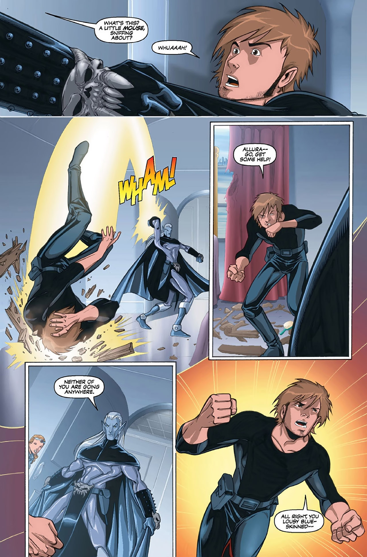 Read online Voltron: Defender of the Universe (Existed) comic -  Issue #4 - 10