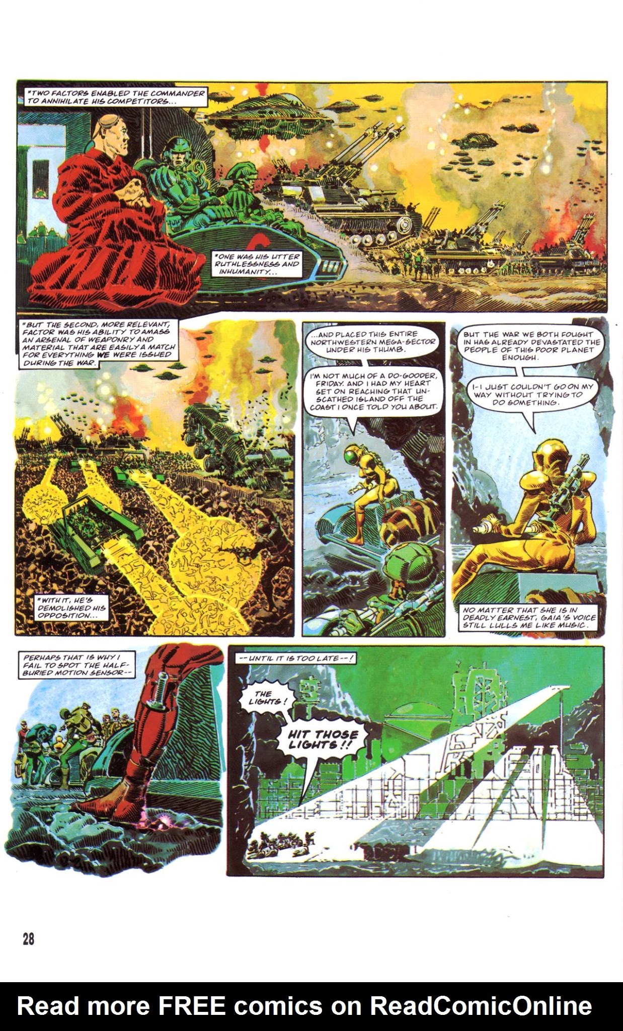 Read online Rogue Trooper:  The Final Warrior comic -  Issue #1 - 29