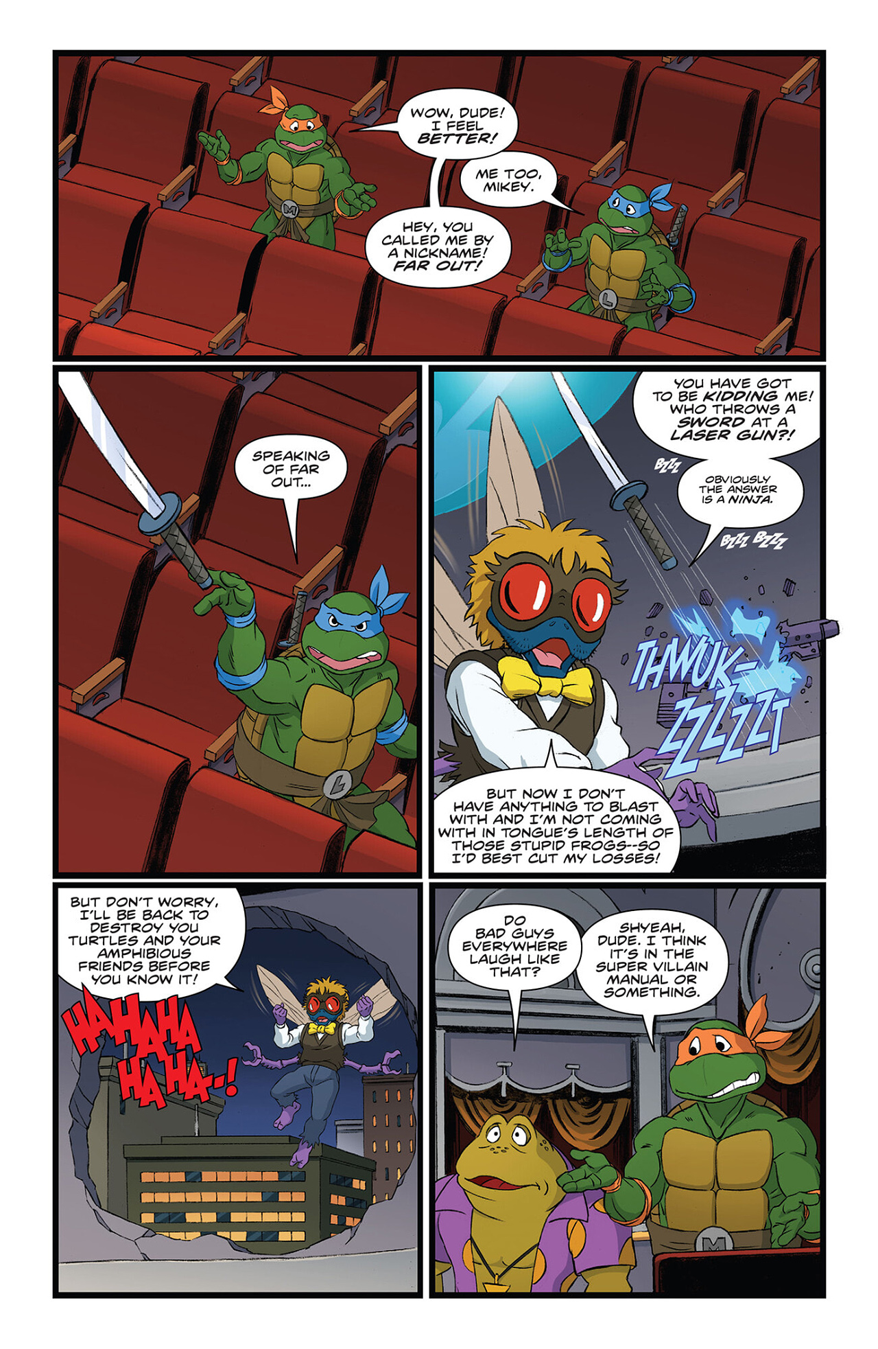 Read online Teenage Mutant Ninja Turtles: Saturday Morning Adventures Continued comic -  Issue #5 - 22