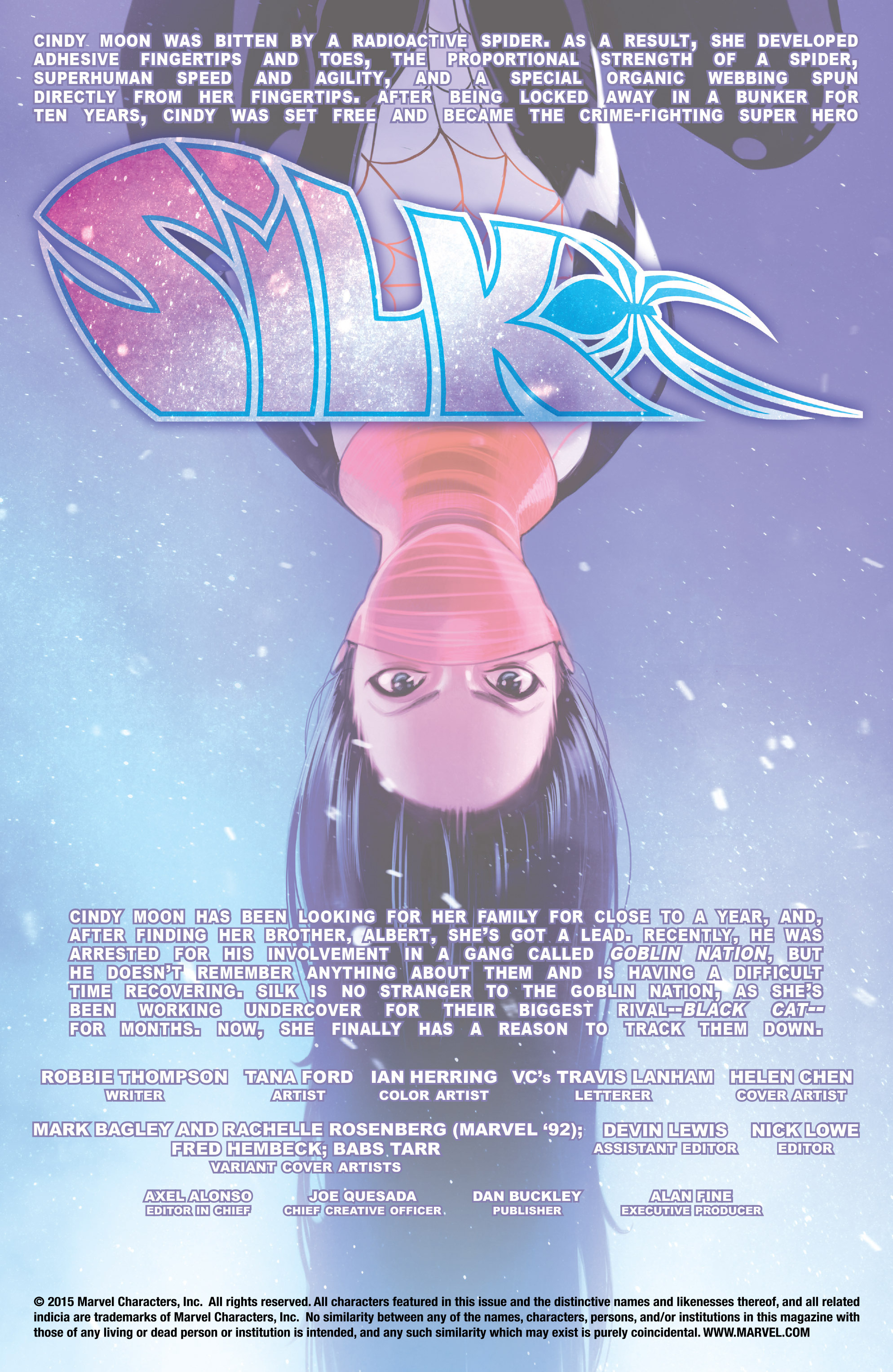 Read online Silk (2016) comic -  Issue #2 - 2