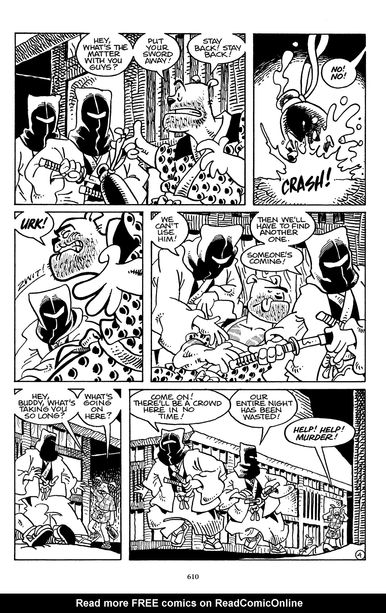 Read online The Usagi Yojimbo Saga comic -  Issue # TPB 2 - 602