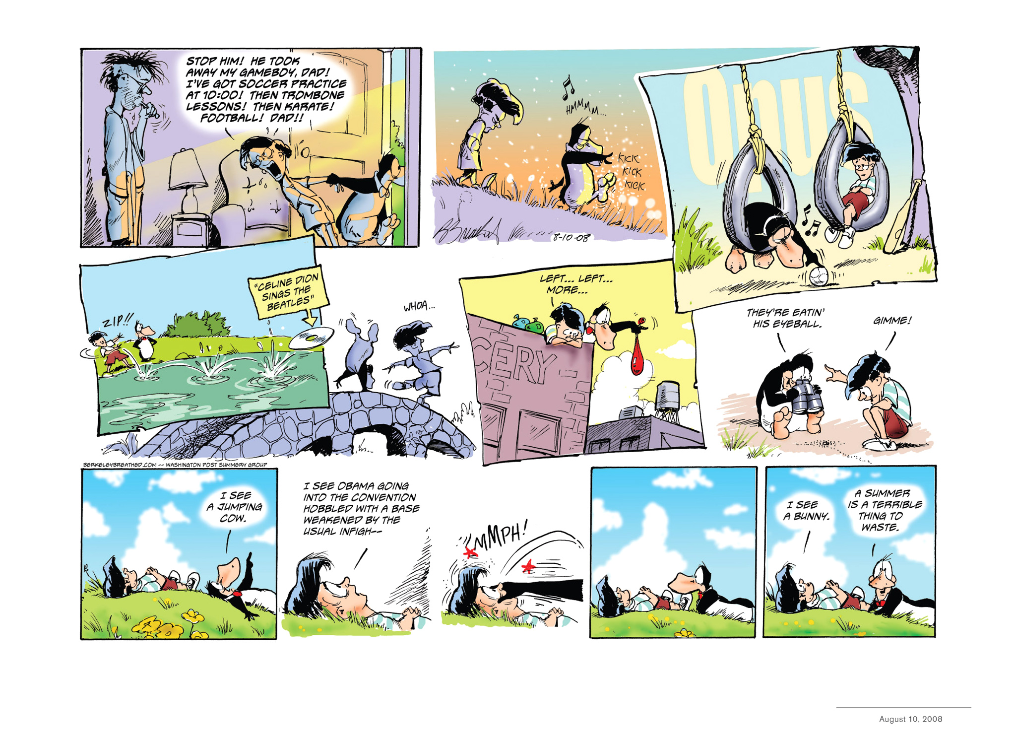 Read online Opus Complete Sunday Strips From 2003-2008 comic -  Issue # TPB (Part 3) - 56