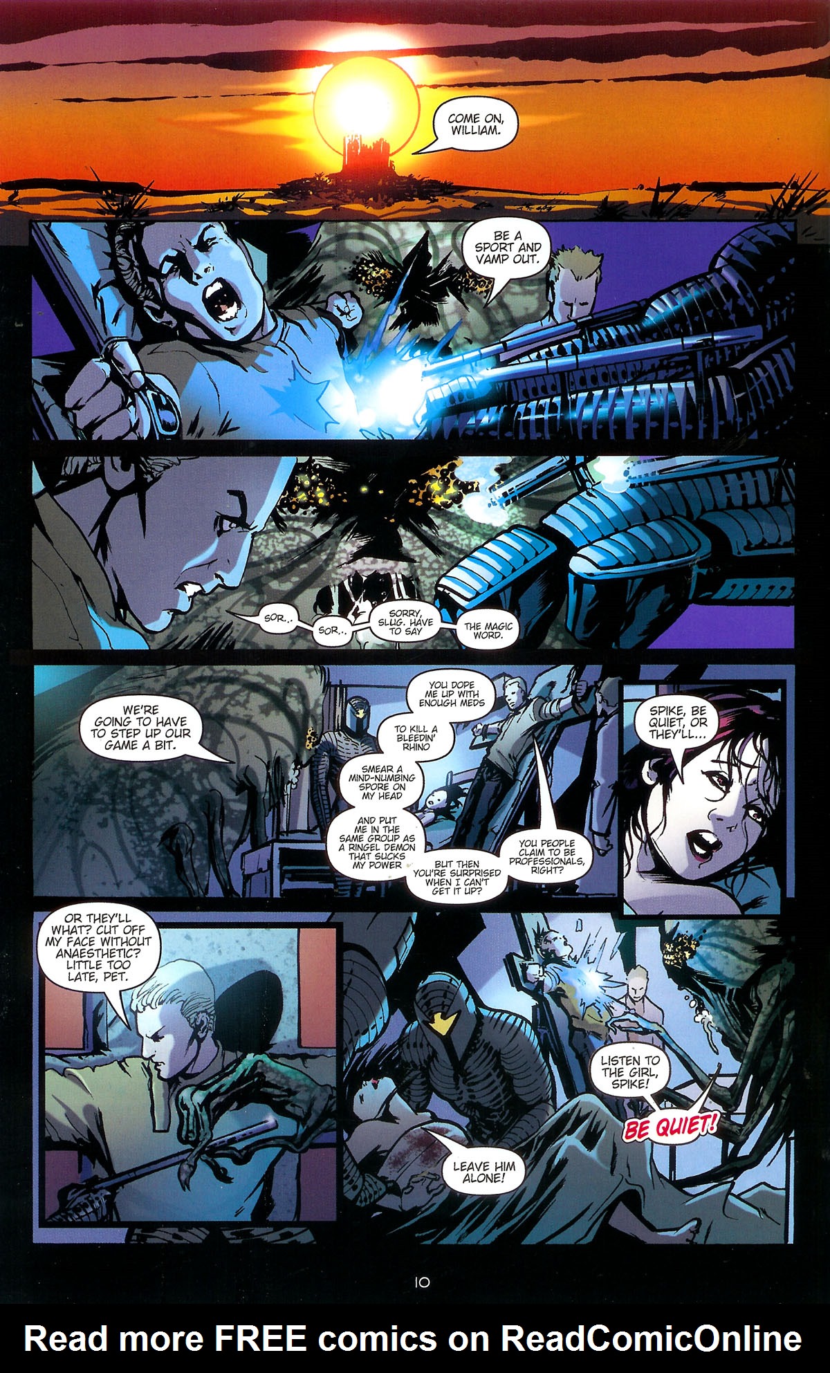 Read online Spike: Asylum comic -  Issue #4 - 12