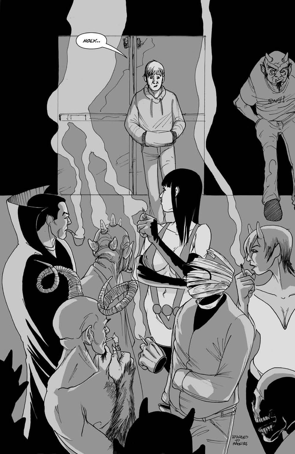 Read online Thirteen Steps comic -  Issue #1 - 33