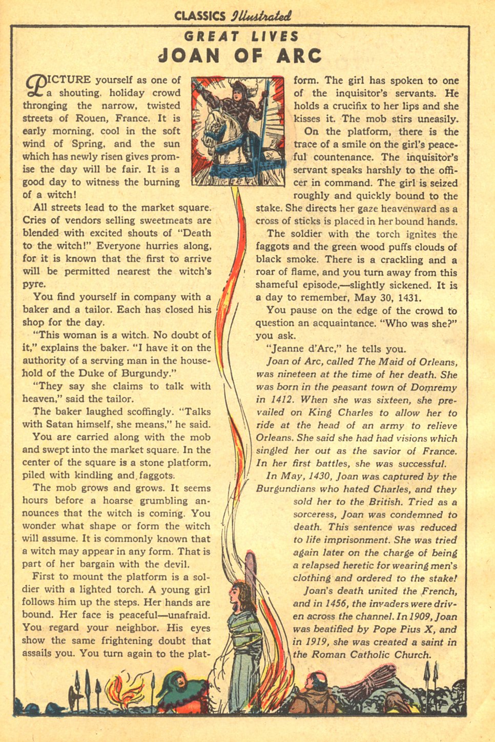 Read online Classics Illustrated comic -  Issue #46 - 50