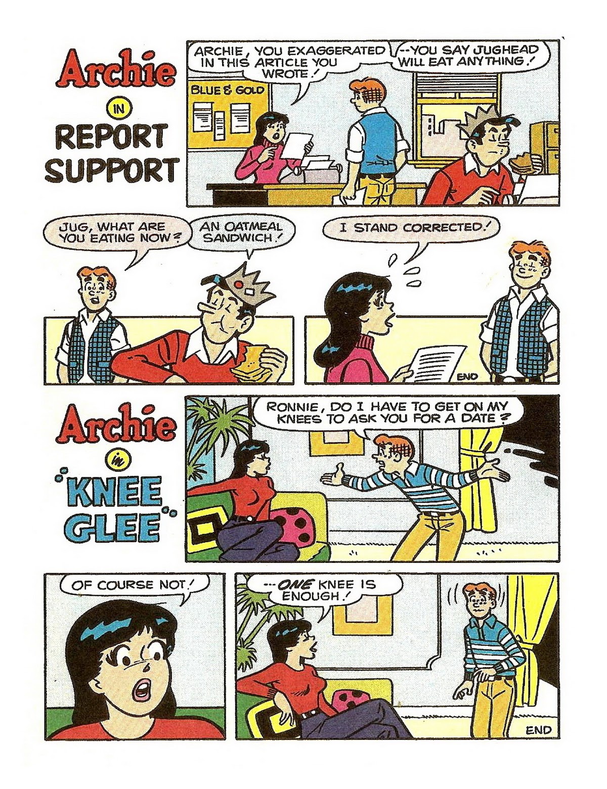 Read online Archie's Double Digest Magazine comic -  Issue #109 - 145